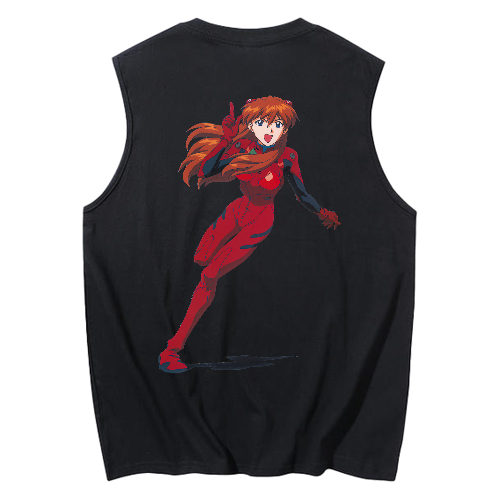 （画像用） EVA 新世紀エヴァンゲリオン コットン100％タンクトップ（背面プリント）