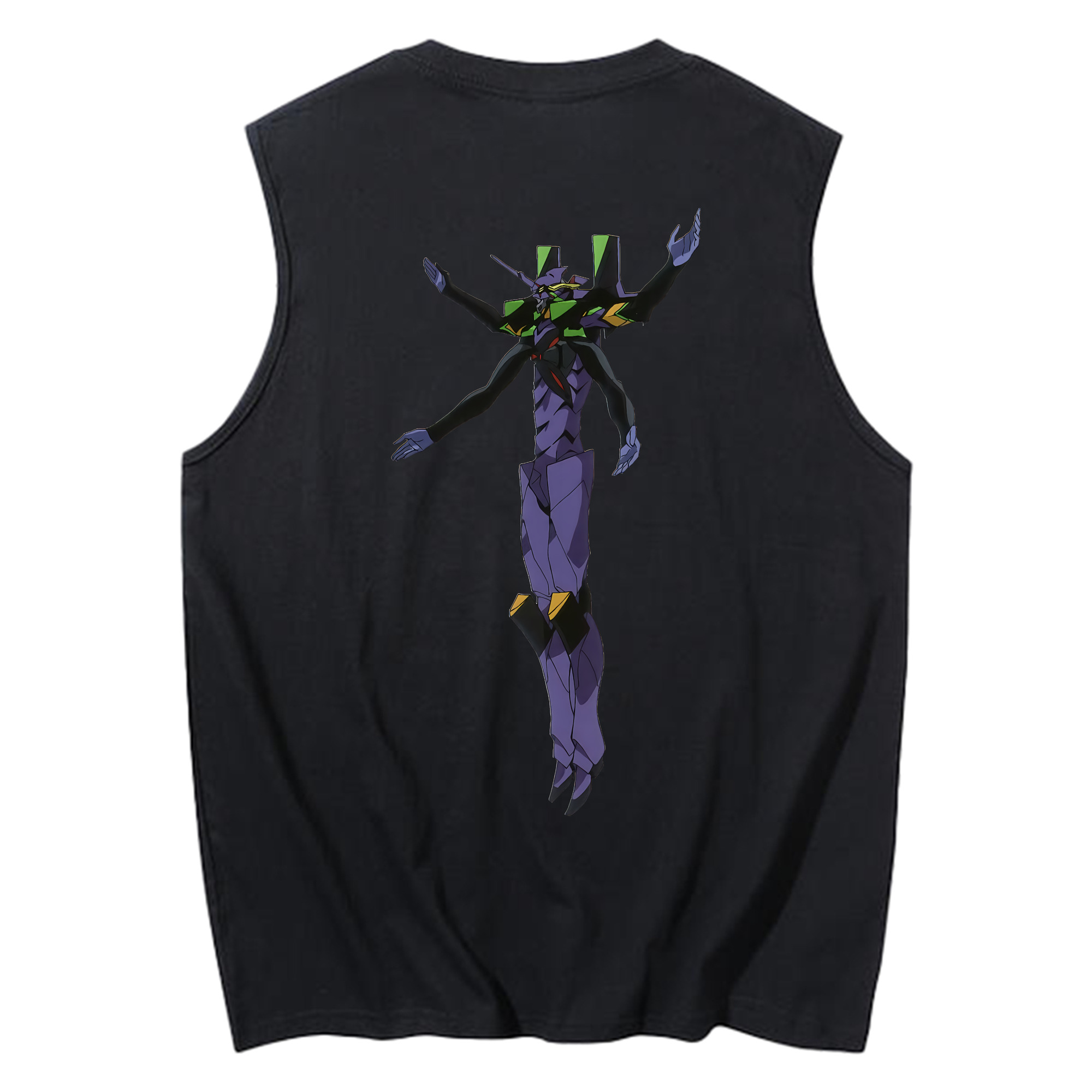 （画像用） EVA 新世紀エヴァンゲリオン コットン100％タンクトップ（背面プリント）