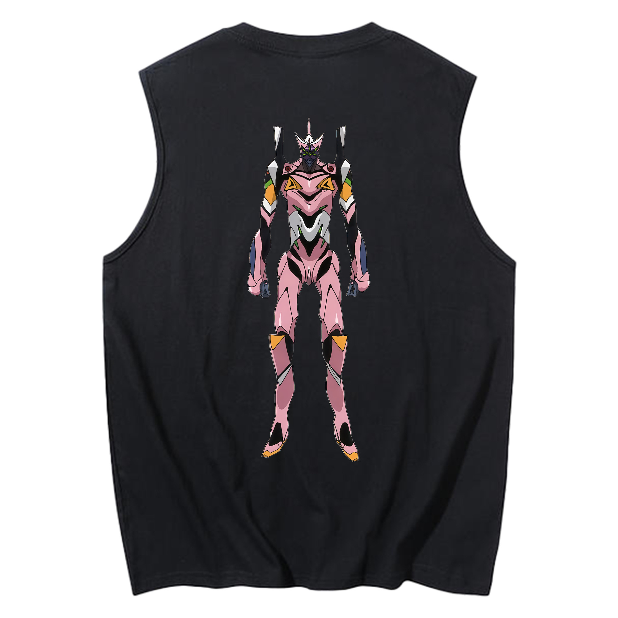 （画像用） EVA 新世紀エヴァンゲリオン コットン100％タンクトップ（背面プリント）