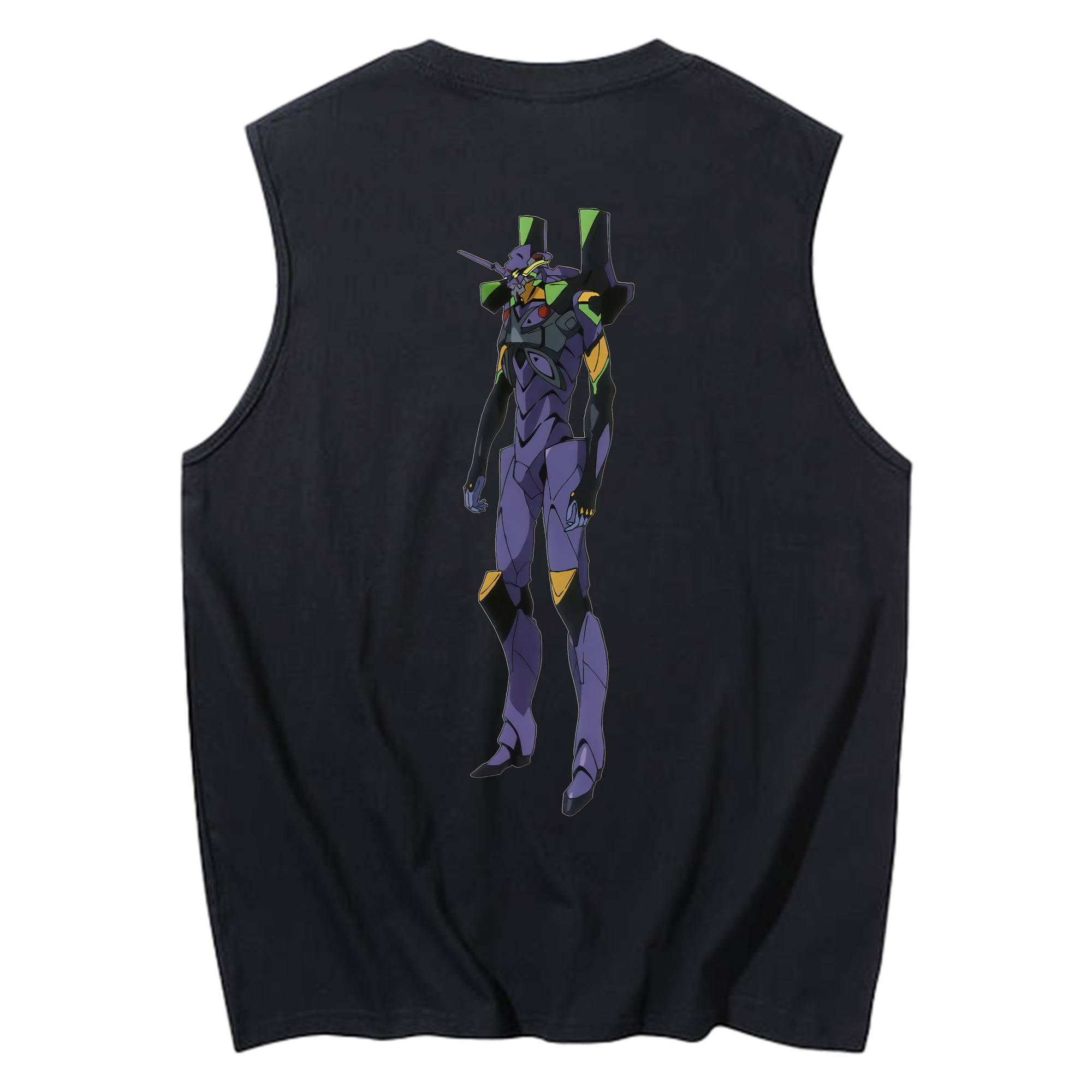 （画像用） EVA 新世紀エヴァンゲリオン コットン100％タンクトップ（背面プリント）