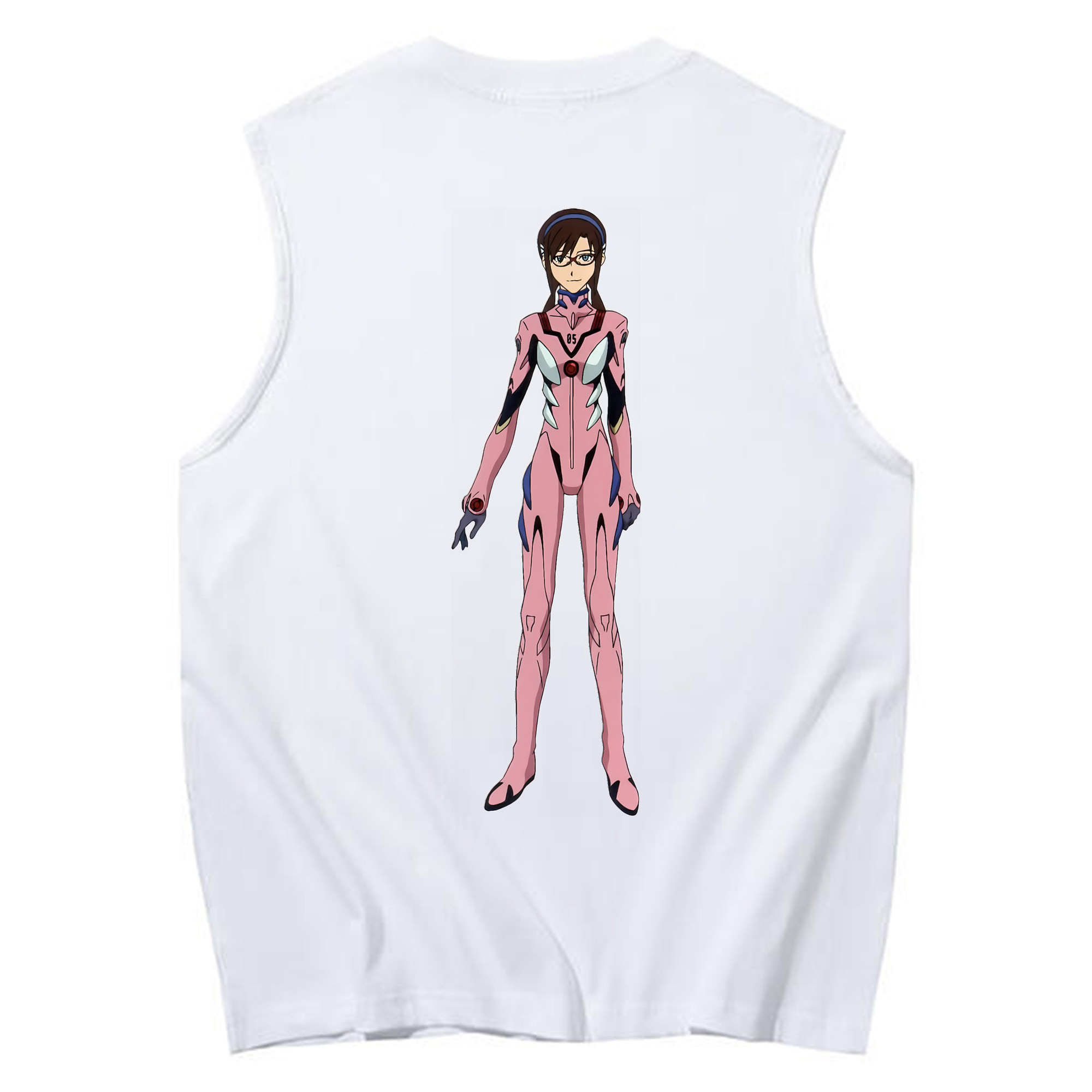 （画像用） EVA 新世紀エヴァンゲリオン コットン100％タンクトップ（背面プリント）