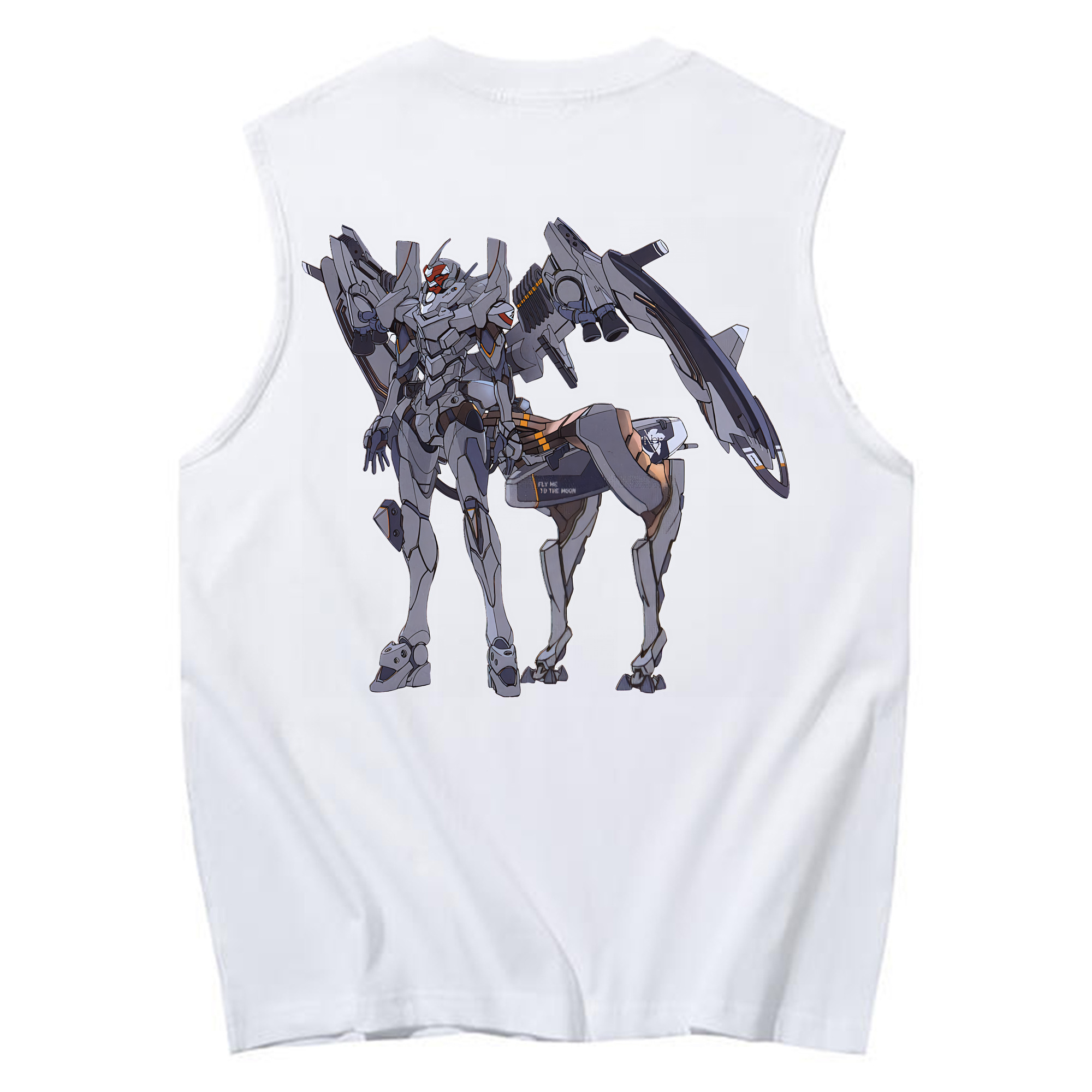 （画像用） EVA 新世紀エヴァンゲリオン コットン100％タンクトップ（背面プリント）