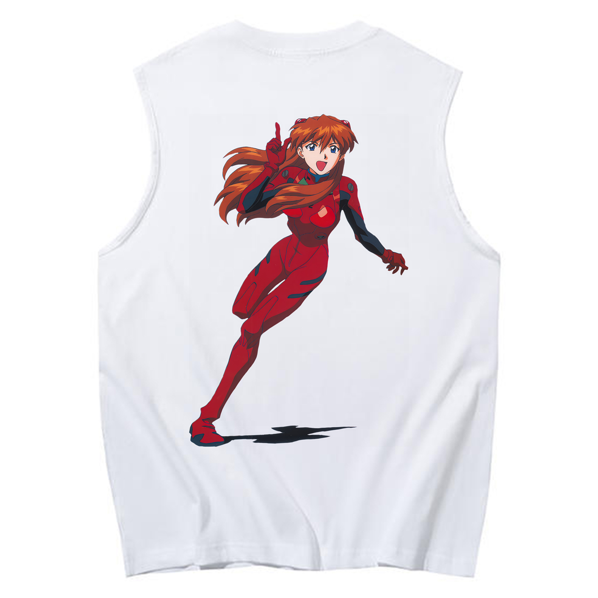 （画像用） EVA 新世紀エヴァンゲリオン コットン100％タンクトップ（背面プリント）