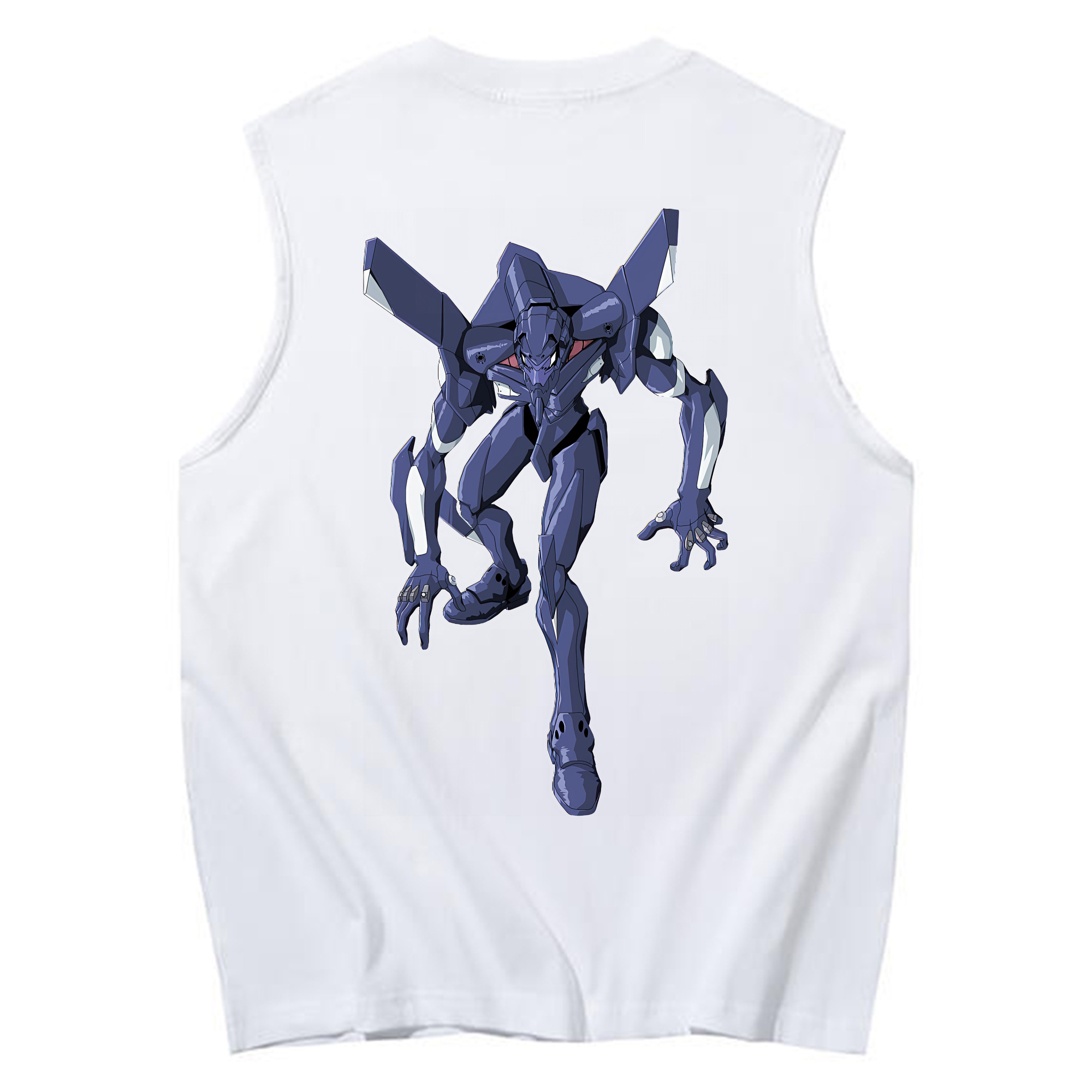 （画像用） EVA 新世紀エヴァンゲリオン コットン100％タンクトップ（背面プリント）