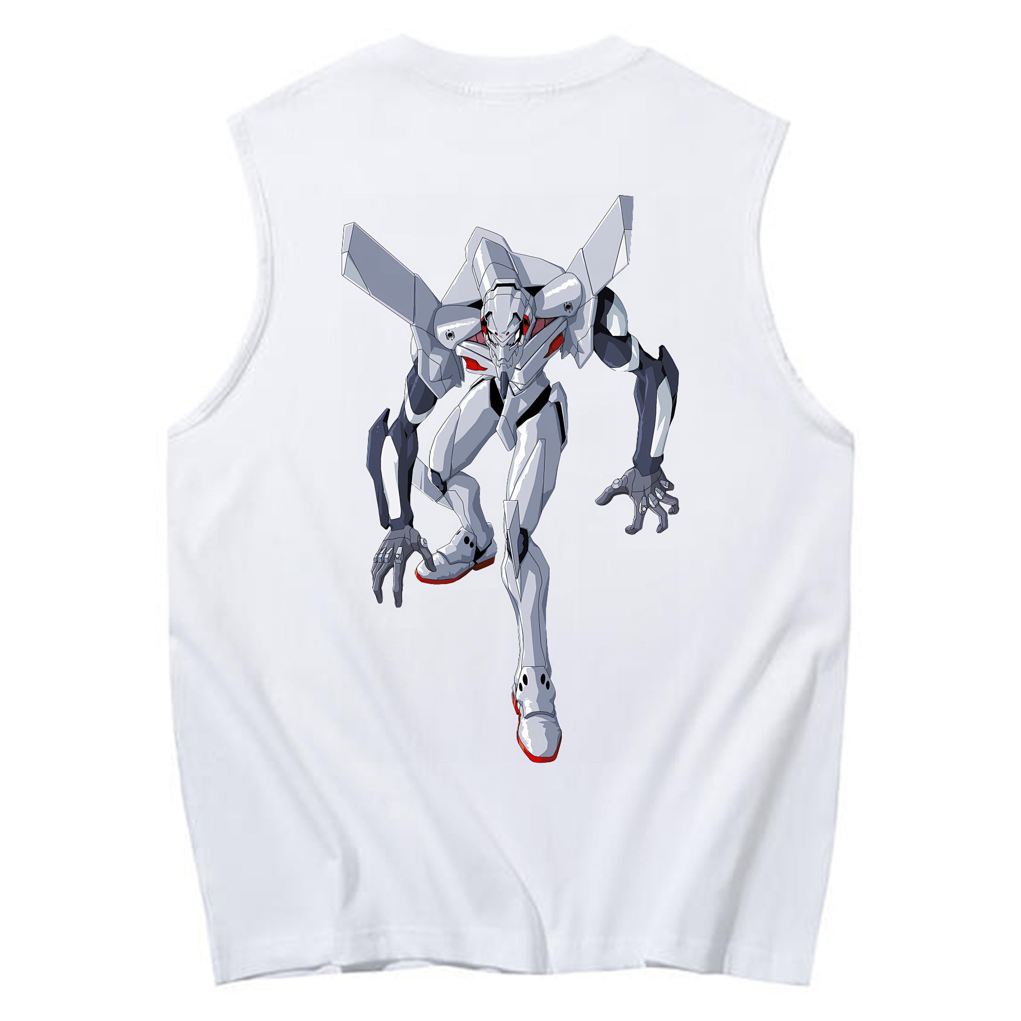 （画像用） EVA 新世紀エヴァンゲリオン コットン100％タンクトップ（背面プリント）