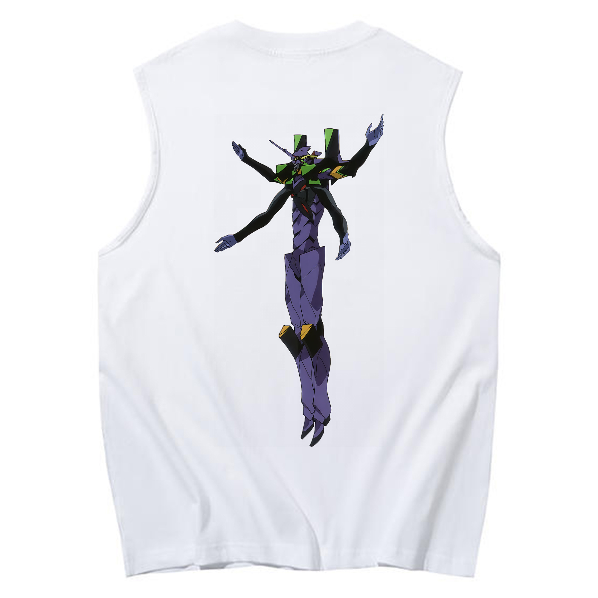 （画像用） EVA 新世紀エヴァンゲリオン コットン100％タンクトップ（背面プリント）