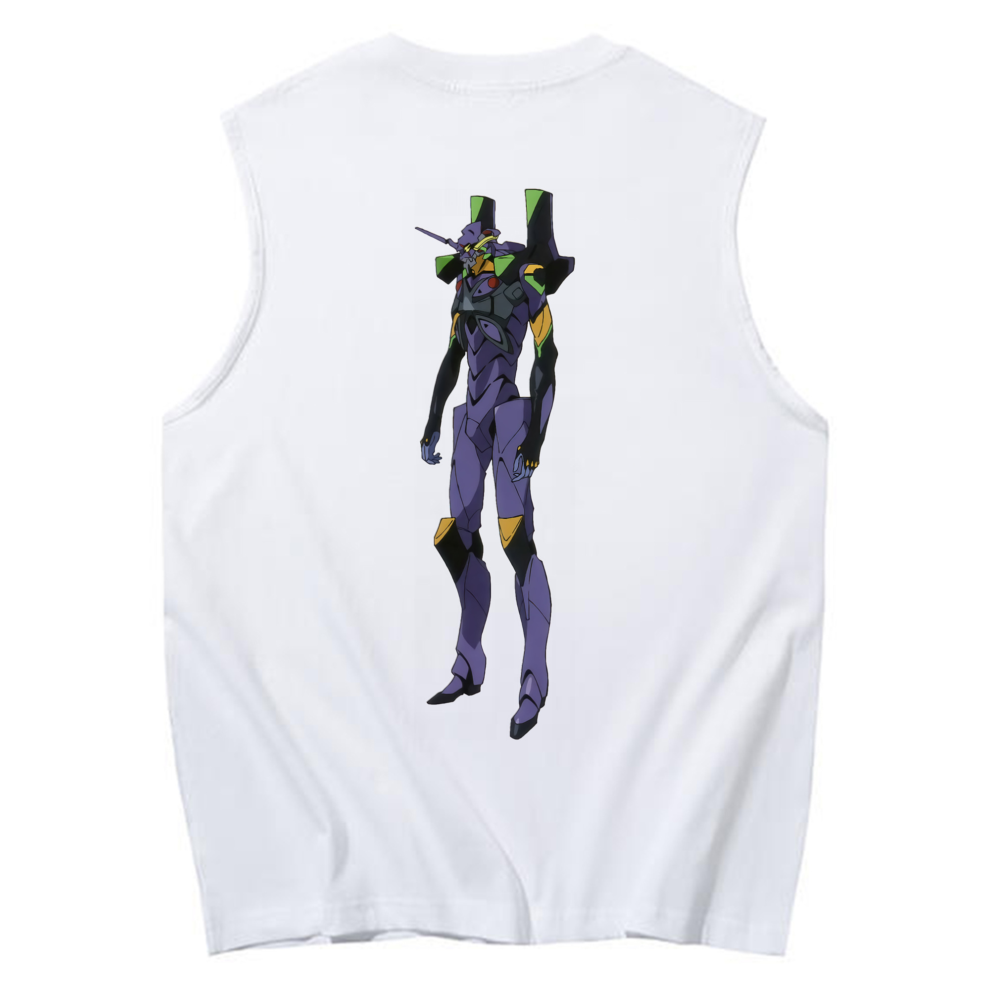（画像用） EVA 新世紀エヴァンゲリオン コットン100％タンクトップ（背面プリント）