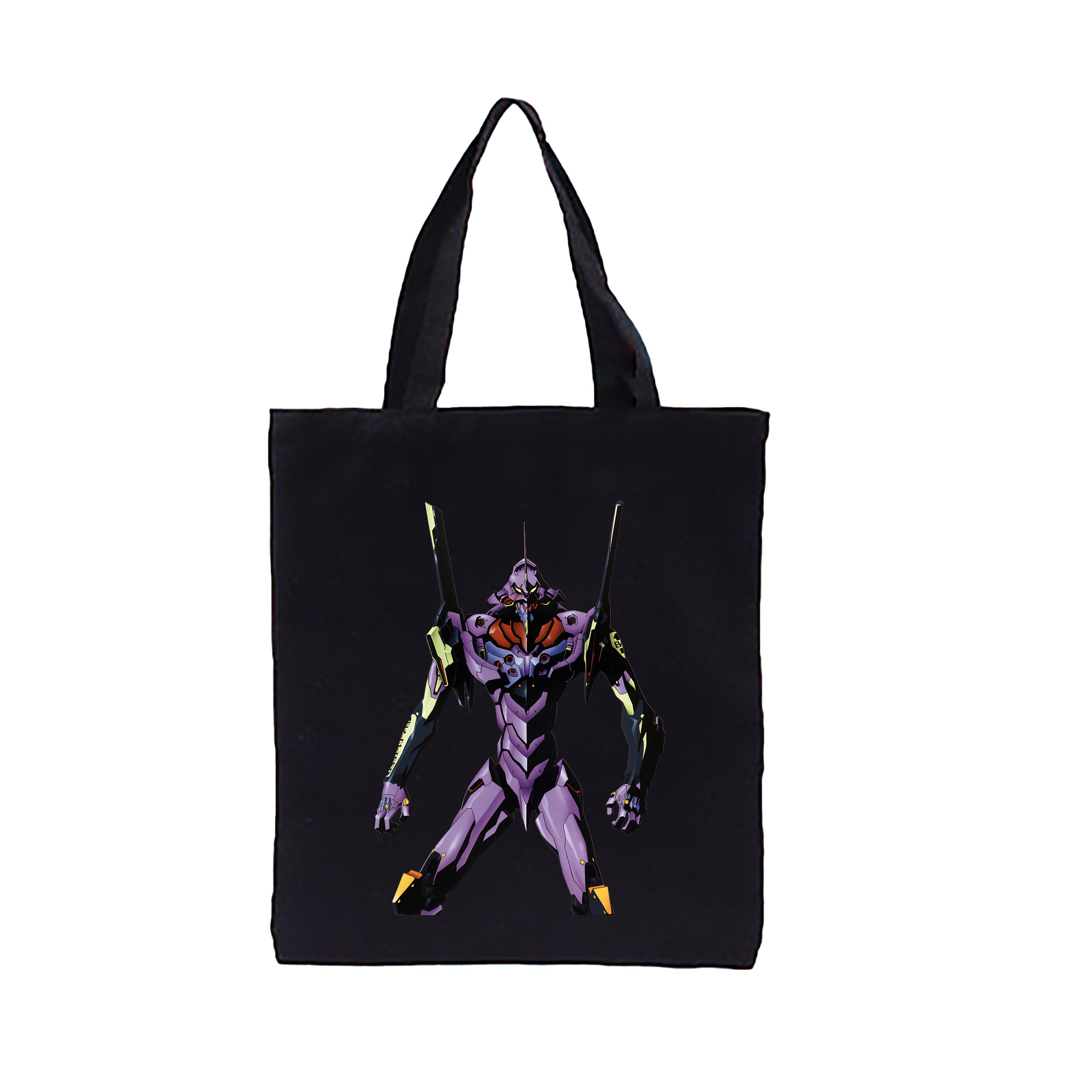 （画像用） EVA 新世紀エヴァンゲリオン 縦型キャンバス生地手提げバッグ　トートバッグ