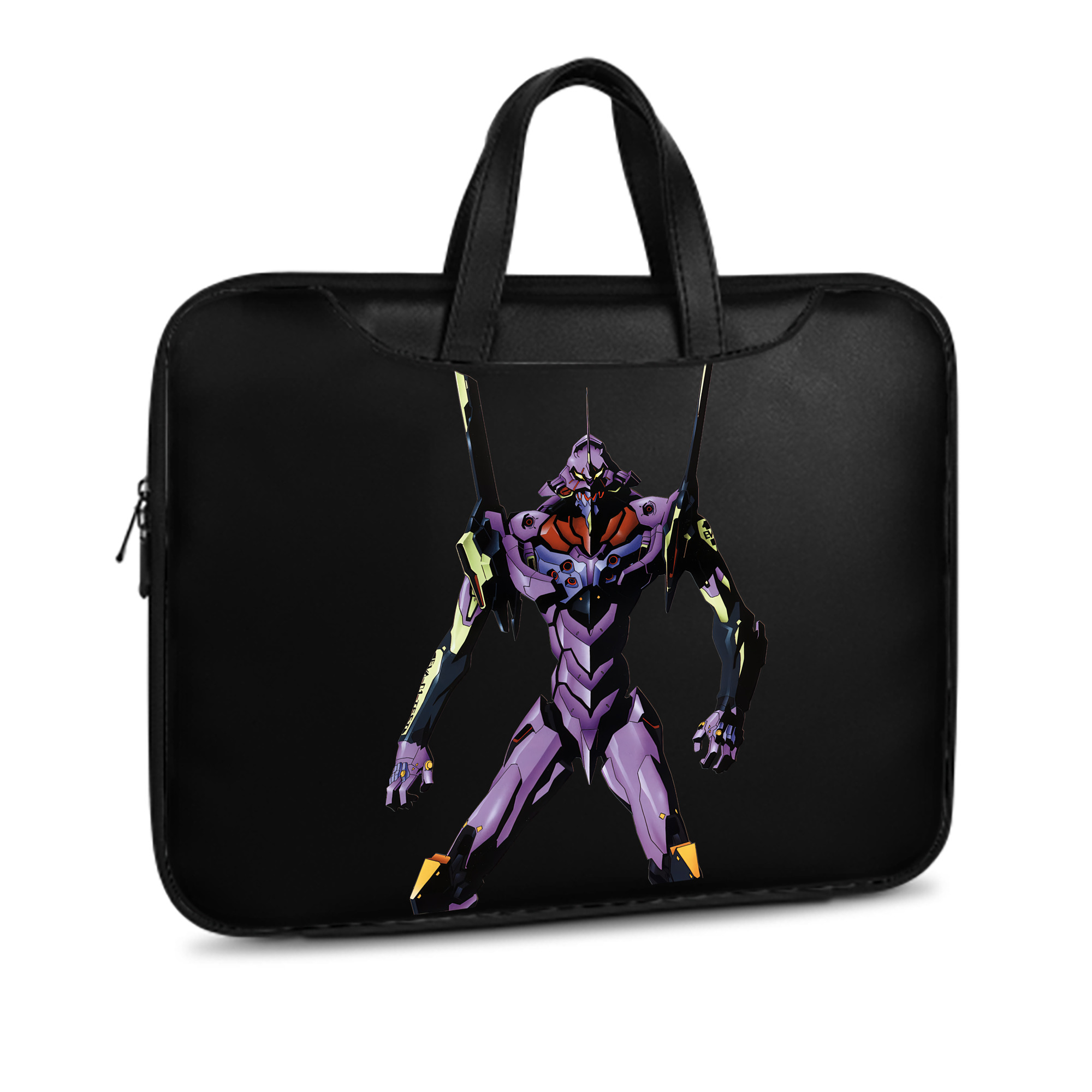 （画像用） EVA 新世紀エヴァンゲリオン レザーラップトップバッグ　ノートパソコンケース