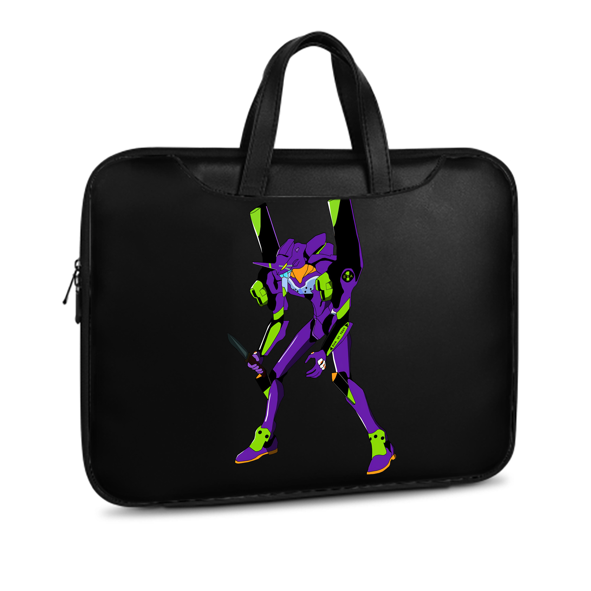 （画像用） EVA 新世紀エヴァンゲリオン レザーラップトップバッグ　ノートパソコンケース