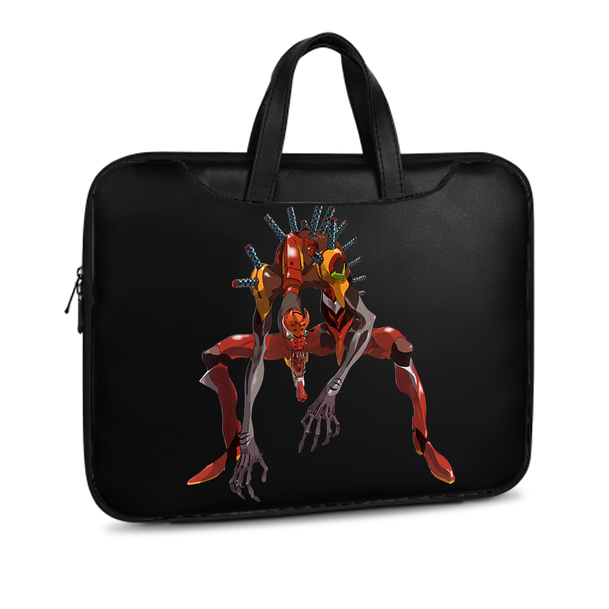 （画像用） EVA 新世紀エヴァンゲリオン レザーラップトップバッグ　ノートパソコンケース