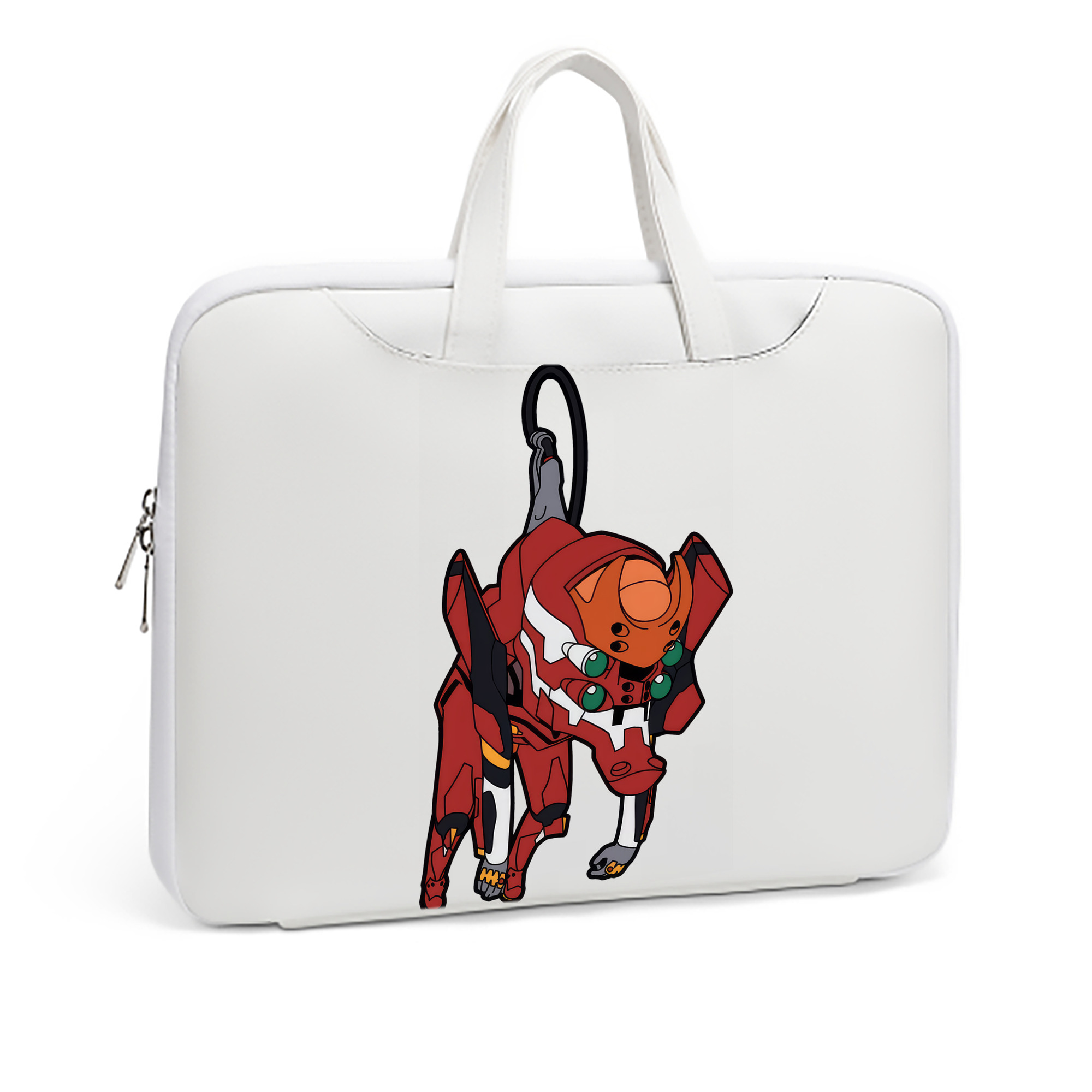 （画像用） EVA 新世紀エヴァンゲリオン レザーラップトップバッグ　ノートパソコンケース