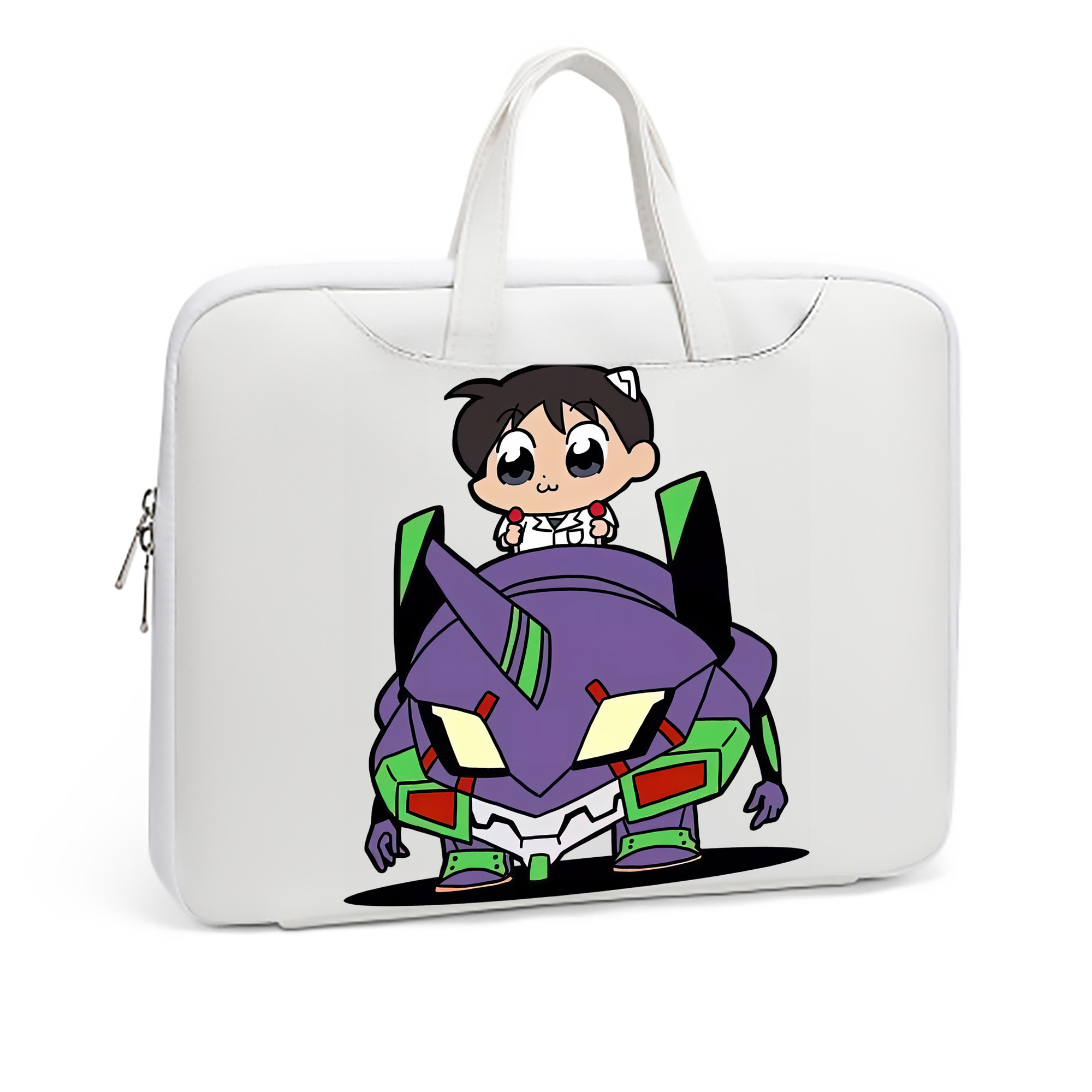 （画像用） EVA 新世紀エヴァンゲリオン レザーラップトップバッグ　ノートパソコンケース