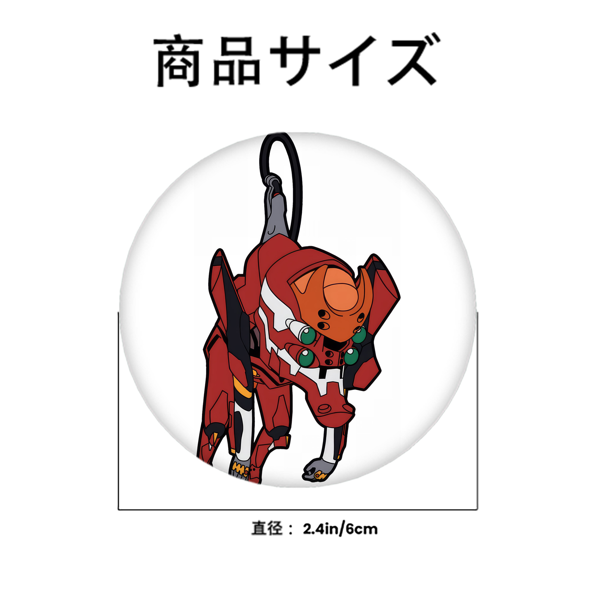EVA 新世紀エヴァンゲリオン 6cm 缶バッジ 複数セット
