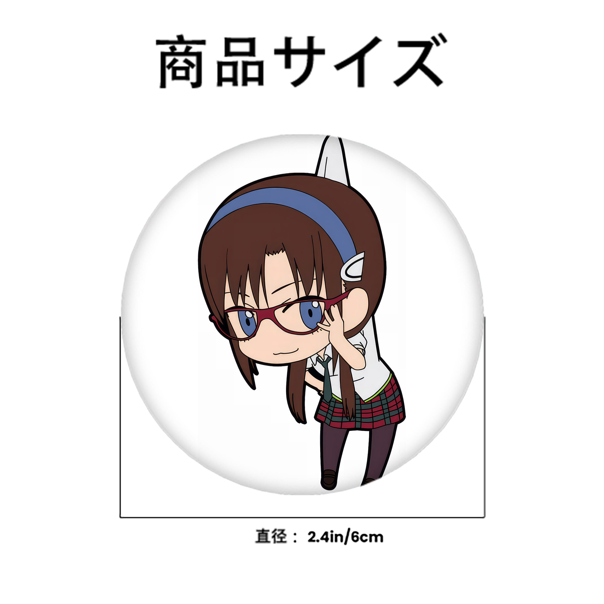 EVA 新世紀エヴァンゲリオン 6cm 缶バッジ 複数セット