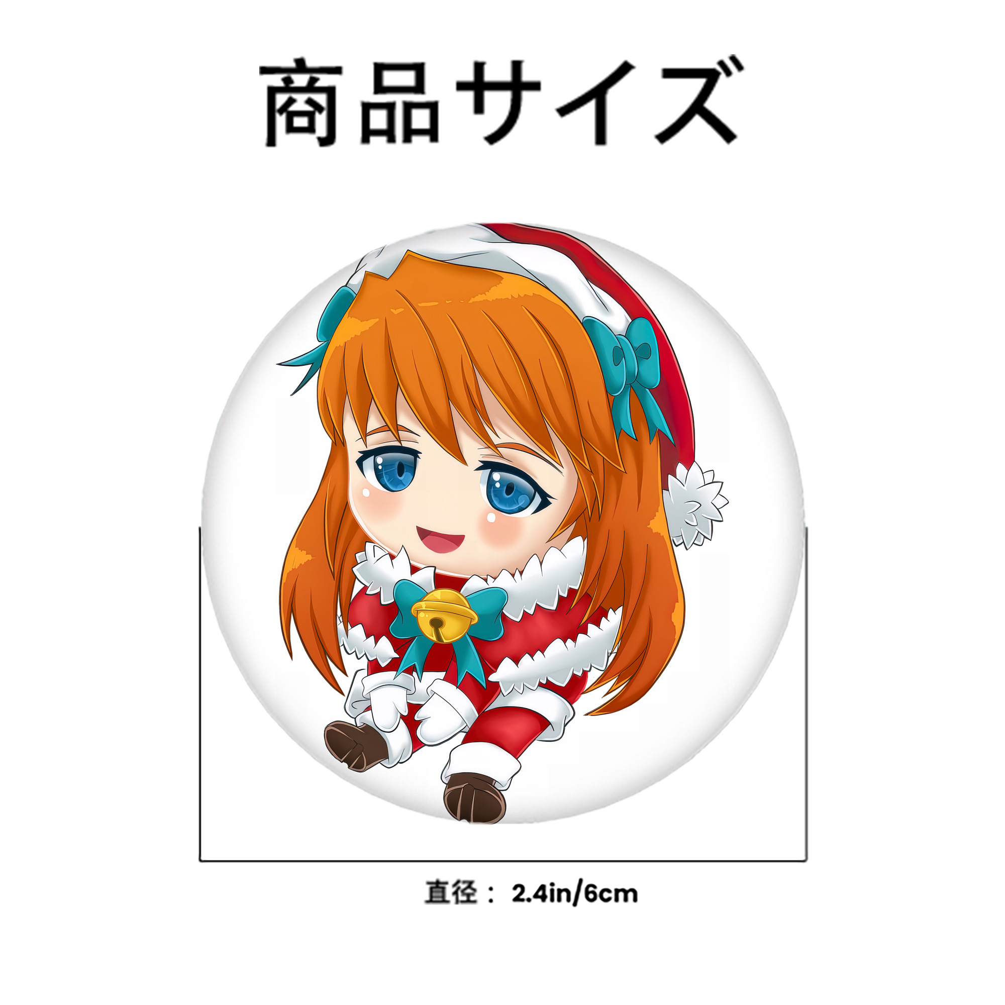 EVA 新世紀エヴァンゲリオン 6cm 缶バッジ 複数セット