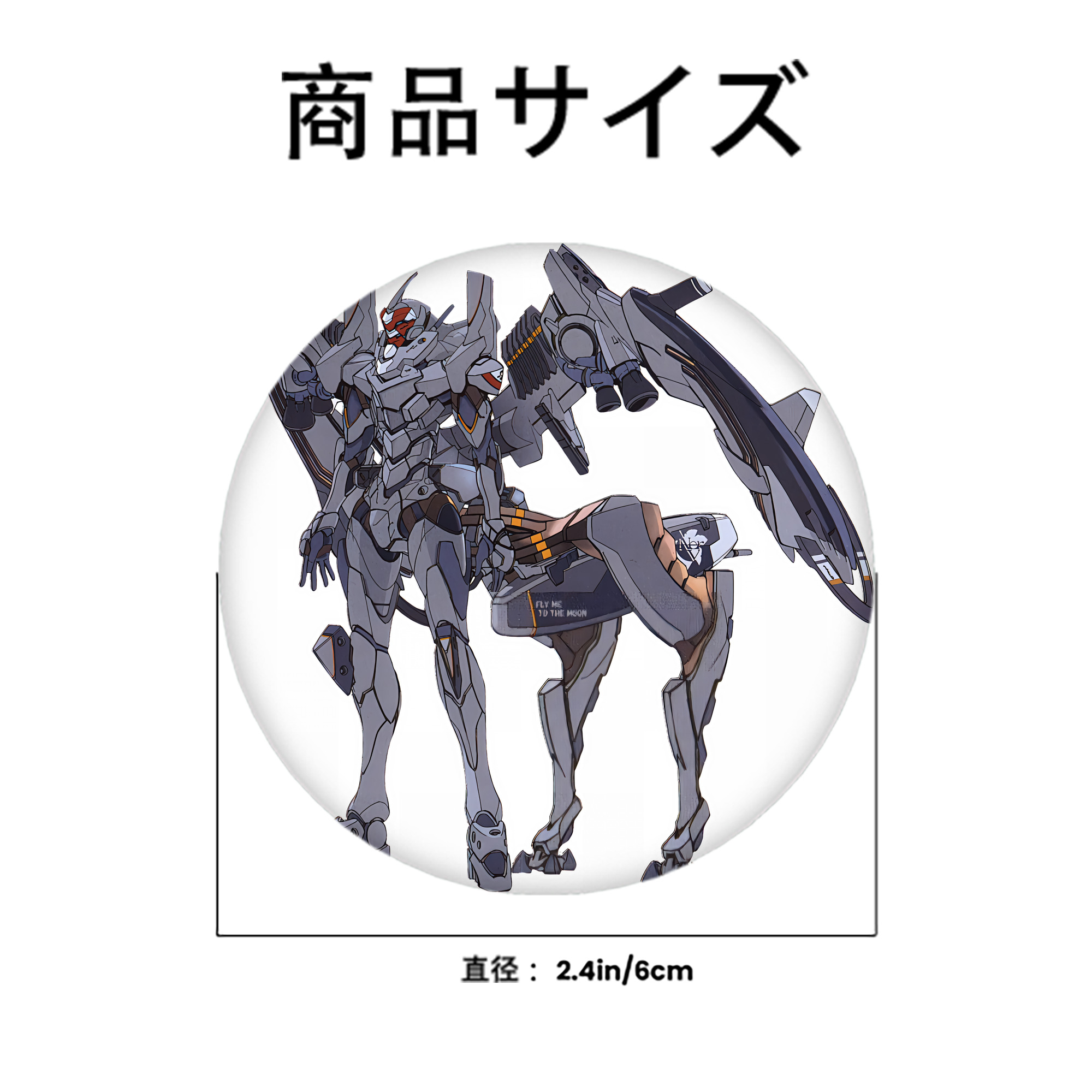 EVA 新世紀エヴァンゲリオン 6cm 缶バッジ 複数セット