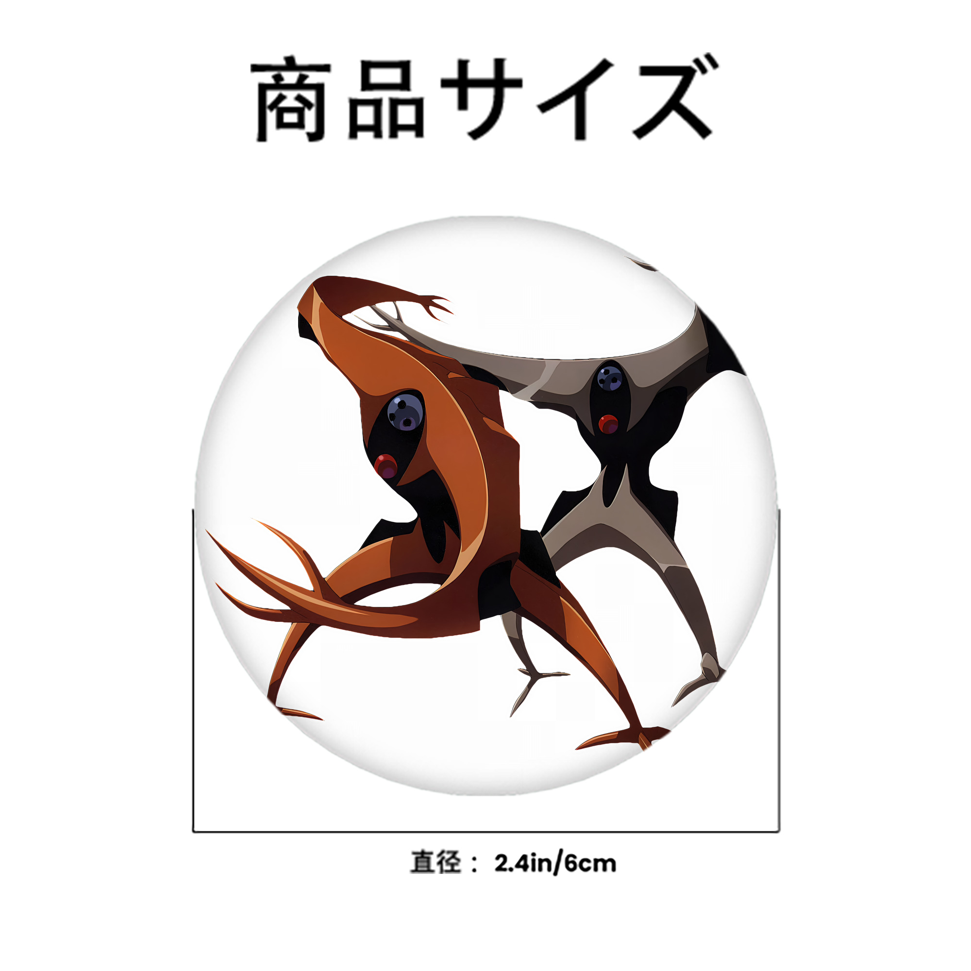 EVA 新世紀エヴァンゲリオン 6cm 缶バッジ 複数セット
