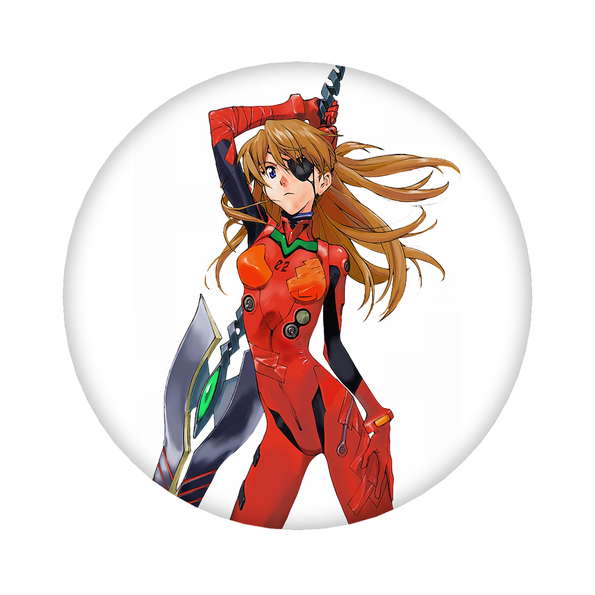（画像用） EVA 新世紀エヴァンゲリオン 6cm 缶バッジ 複数セット