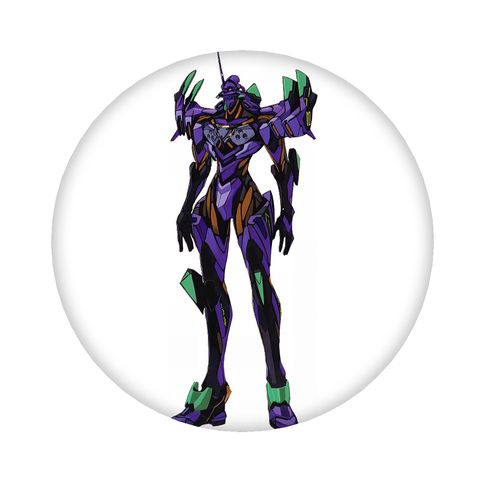 （画像用） EVA 新世紀エヴァンゲリオン 6cm 缶バッジ 複数セット
