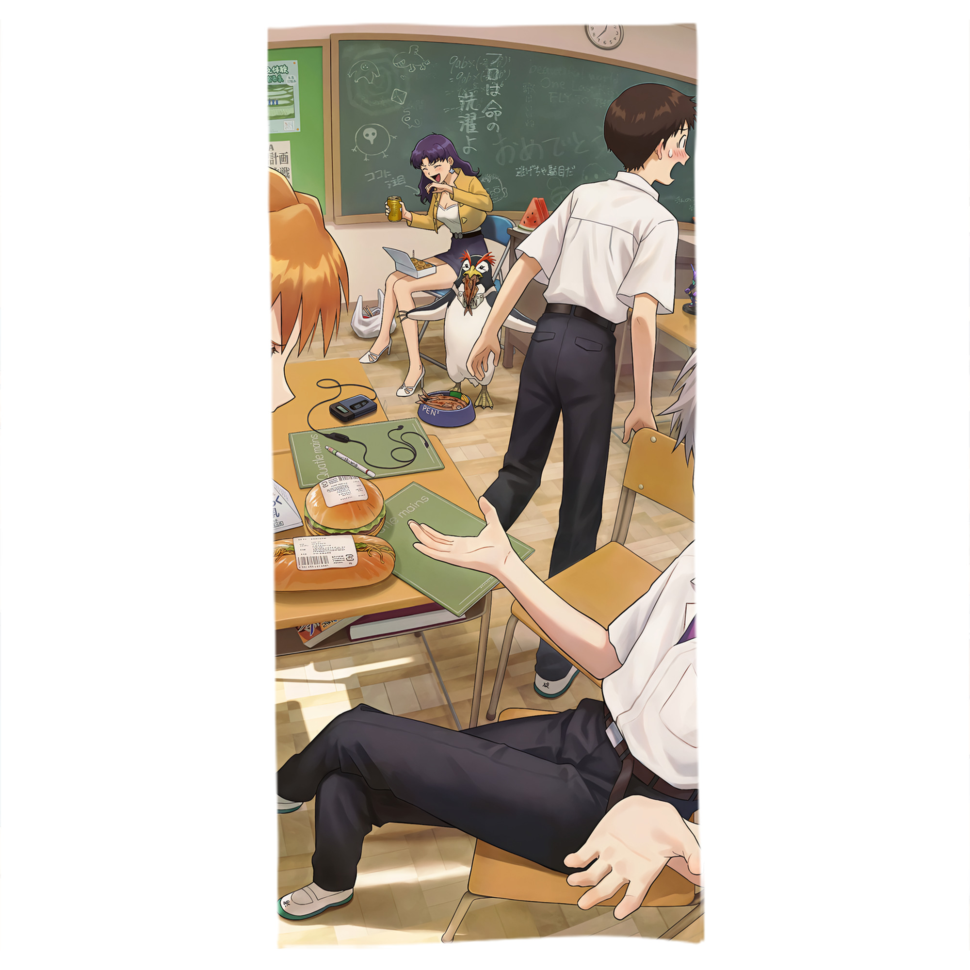 （画像用） EVA 新世紀エヴァンゲリオン 大判バスタオル 70×140cm 吸水速乾 柔らかい肌触り