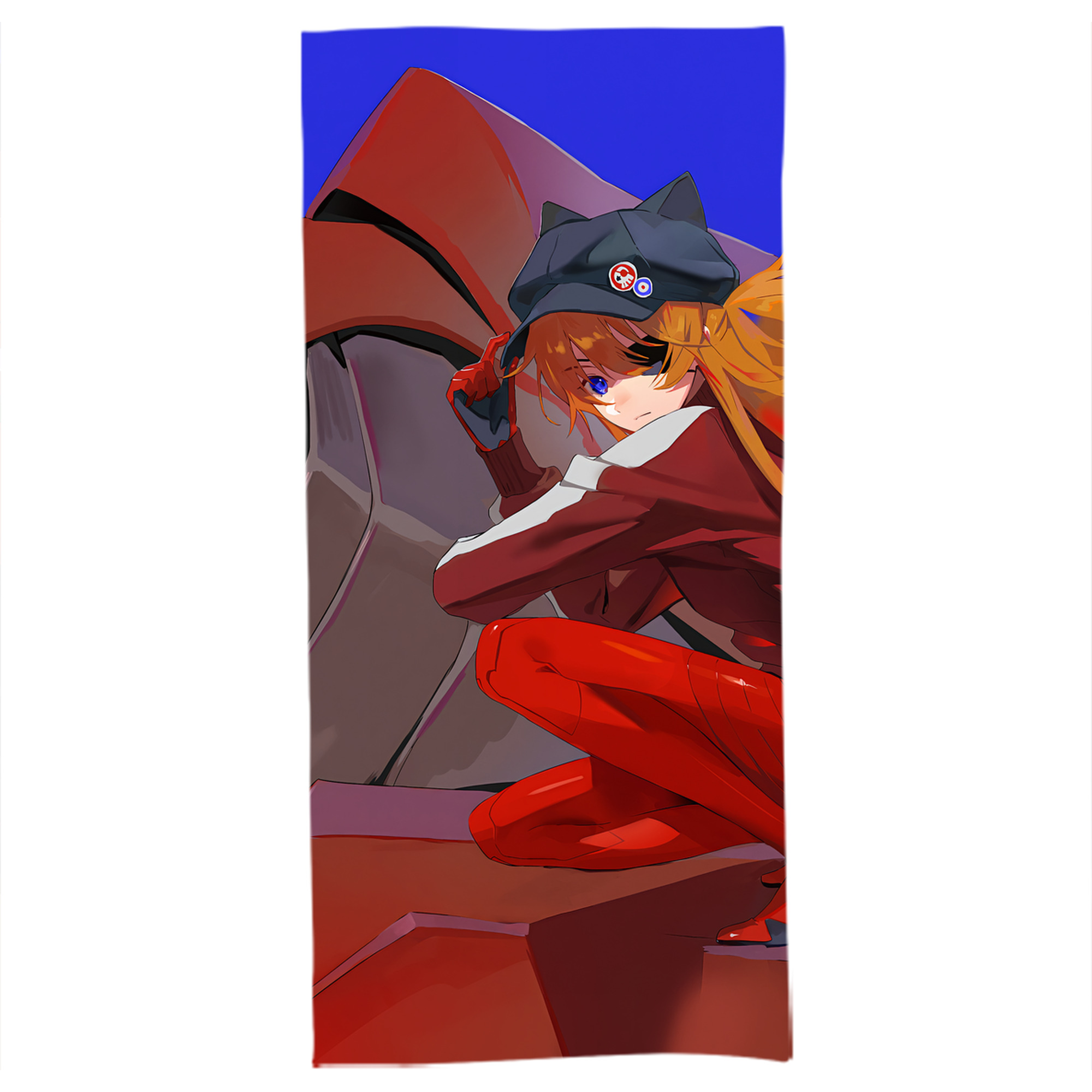 （画像用） EVA 新世紀エヴァンゲリオン 大判バスタオル 70×140cm 吸水速乾 柔らかい肌触り