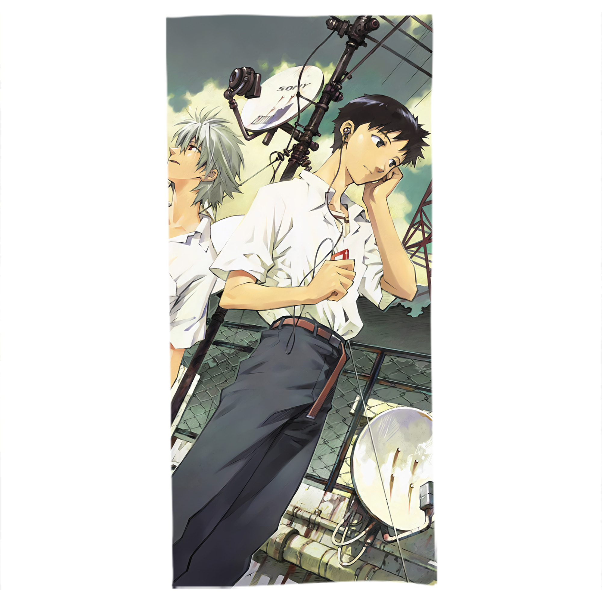 （画像用） EVA 新世紀エヴァンゲリオン 大判バスタオル 70×140cm 吸水速乾 柔らかい肌触り