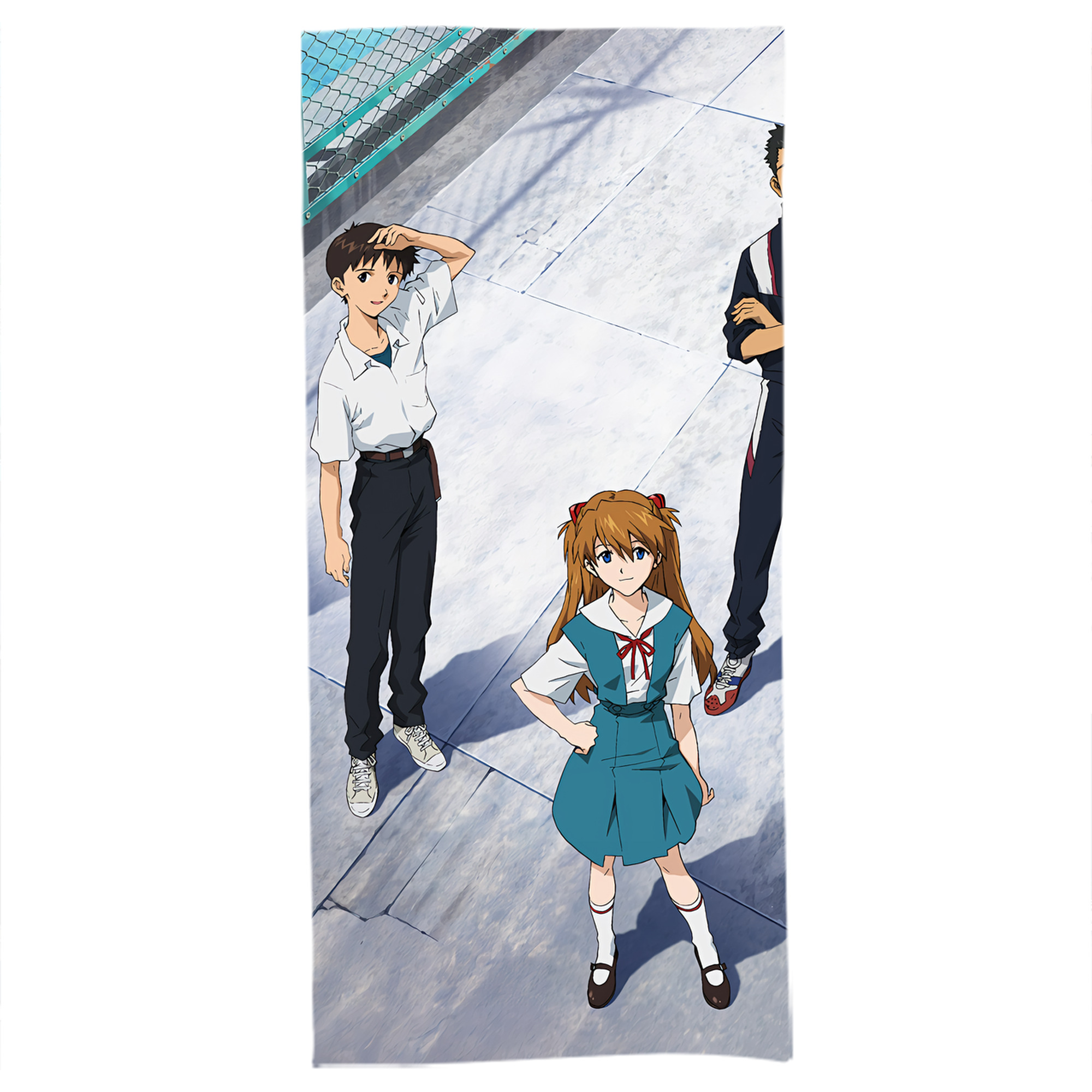 （画像用） EVA 新世紀エヴァンゲリオン 大判バスタオル 70×140cm 吸水速乾 柔らかい肌触り