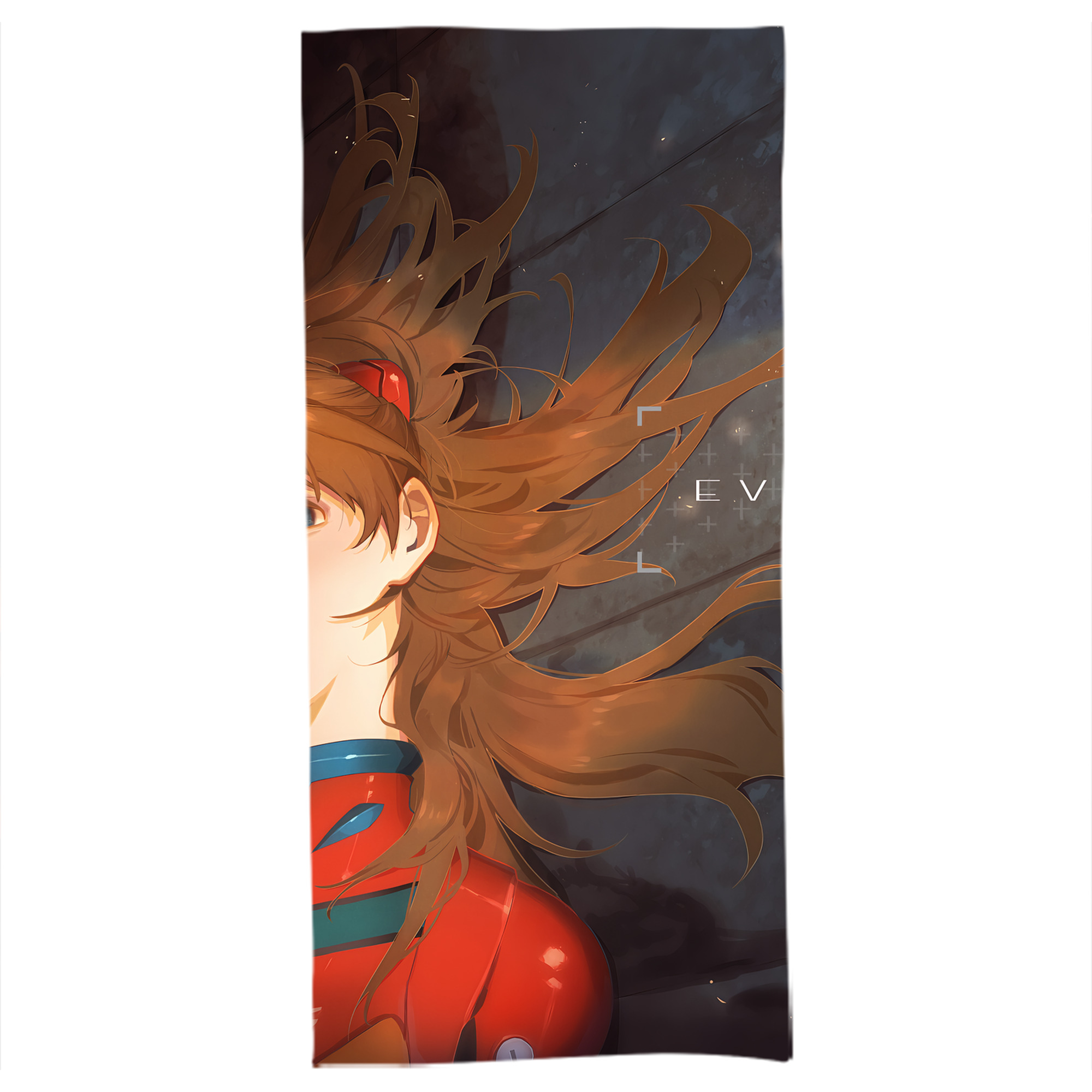 （画像用） EVA 新世紀エヴァンゲリオン 大判バスタオル 70×140cm 吸水速乾 柔らかい肌触り