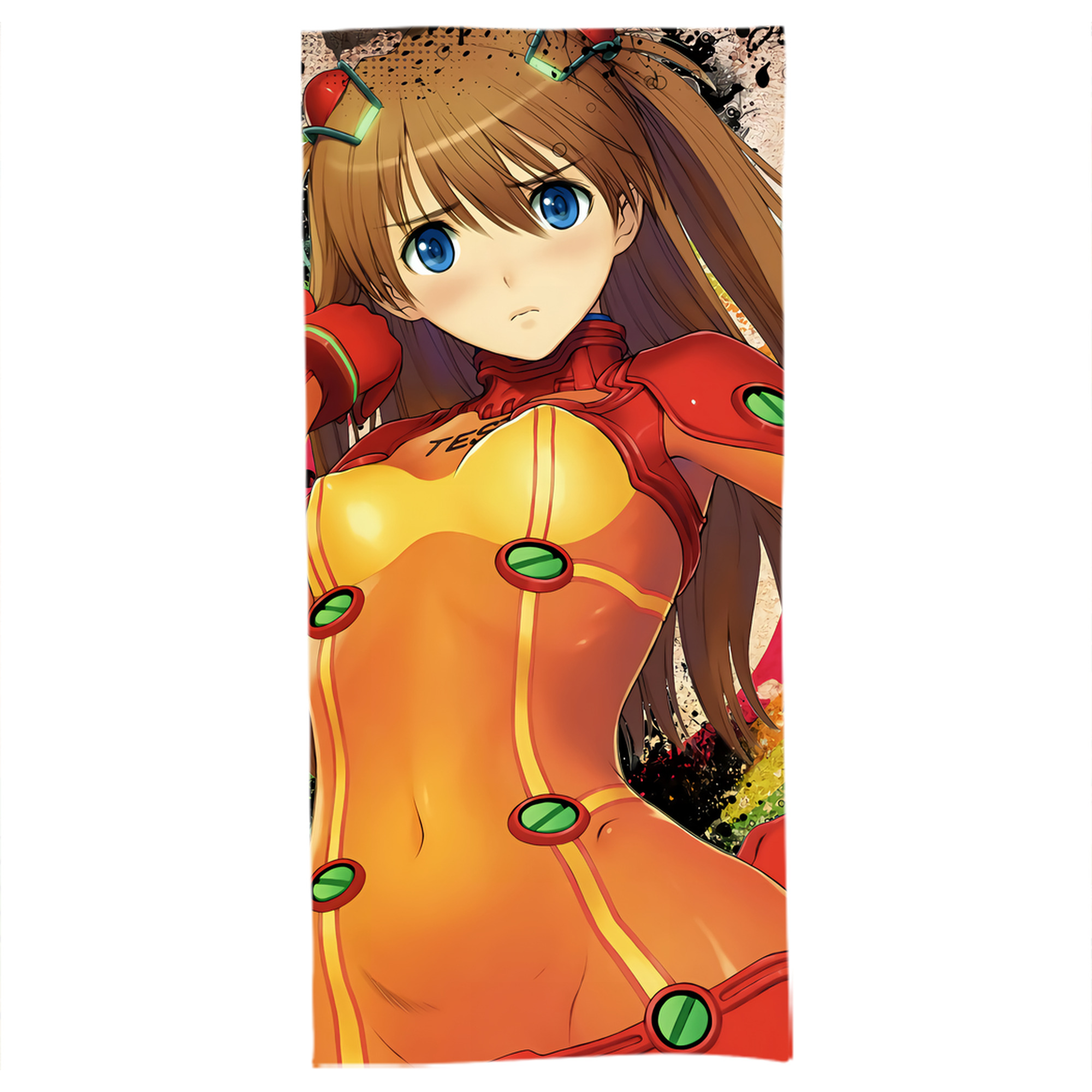 （画像用） EVA 新世紀エヴァンゲリオン 大判バスタオル 70×140cm 吸水速乾 柔らかい肌触り