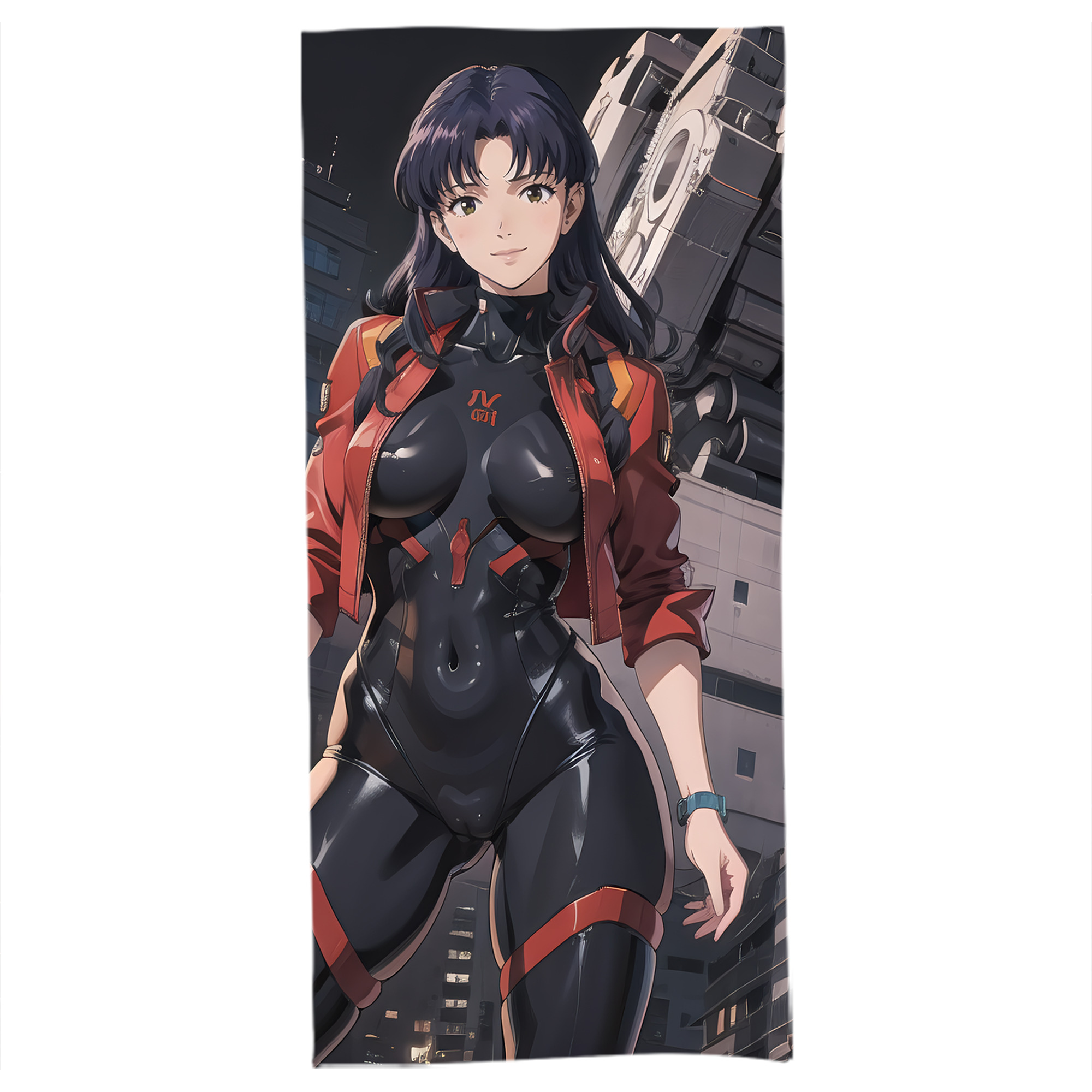 （画像用） EVA 新世紀エヴァンゲリオン 大判バスタオル 70×140cm 吸水速乾 柔らかい肌触り