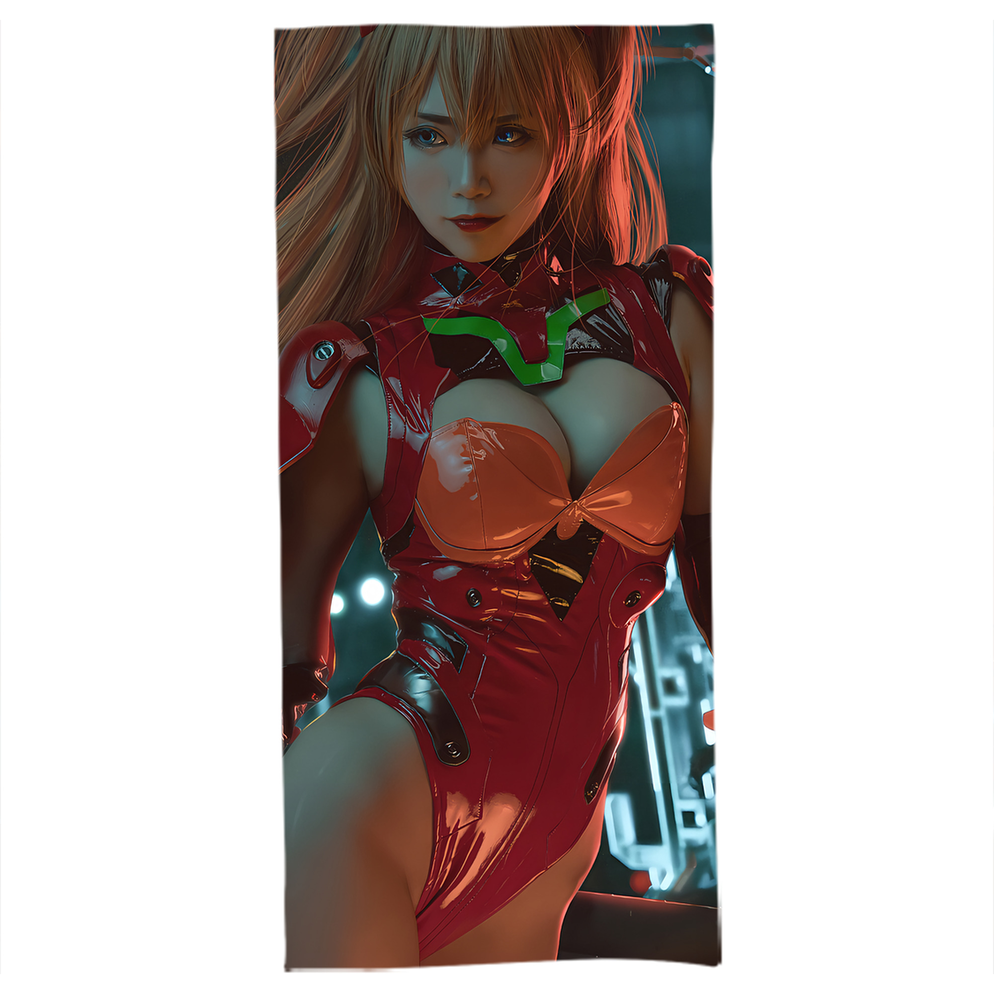 （画像用） EVA 新世紀エヴァンゲリオン 大判バスタオル 70×140cm 吸水速乾 柔らかい肌触り