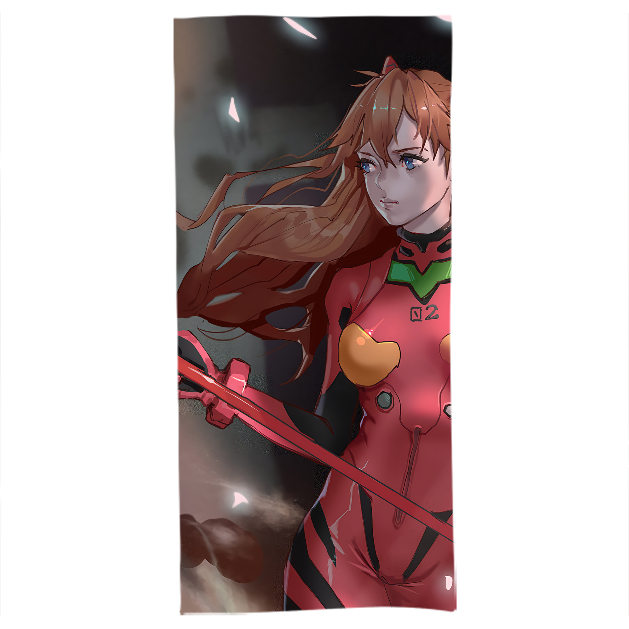 （画像用） EVA 新世紀エヴァンゲリオン 大判バスタオル 70×140cm 吸水速乾 柔らかい肌触り
