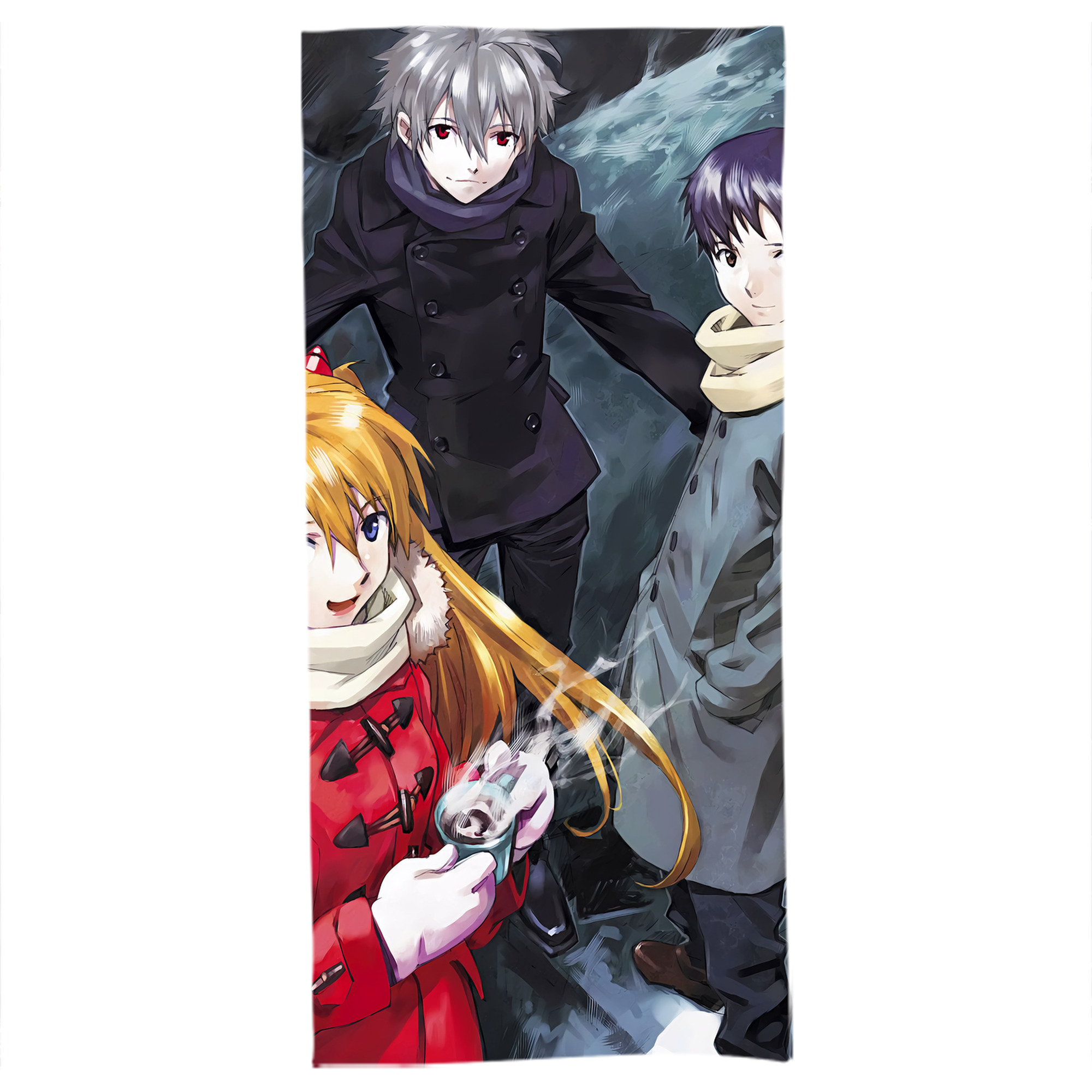 （画像用） EVA 新世紀エヴァンゲリオン 大判バスタオル 70×140cm 吸水速乾 柔らかい肌触り