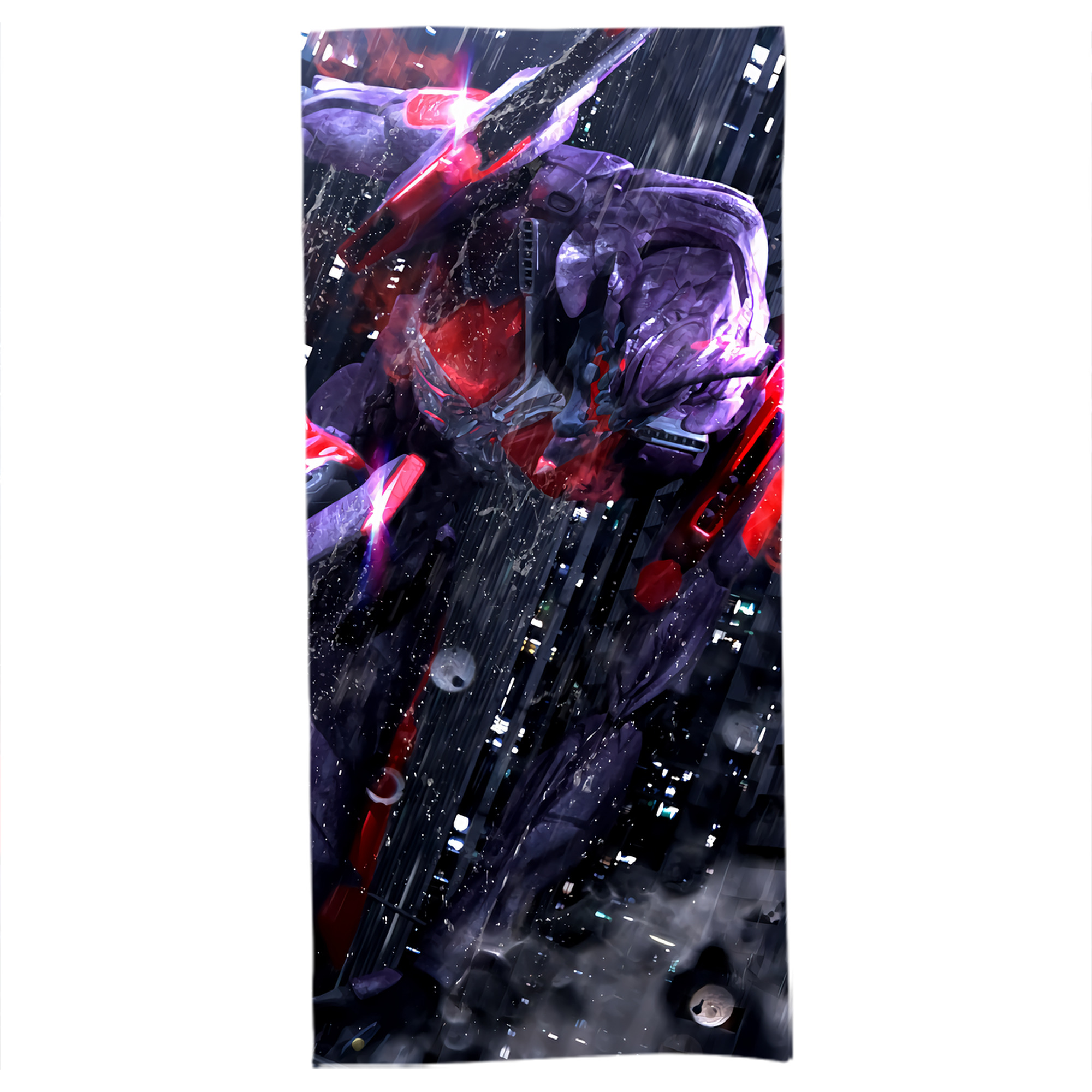 （画像用） EVA 新世紀エヴァンゲリオン 大判バスタオル 70×140cm 吸水速乾 柔らかい肌触り