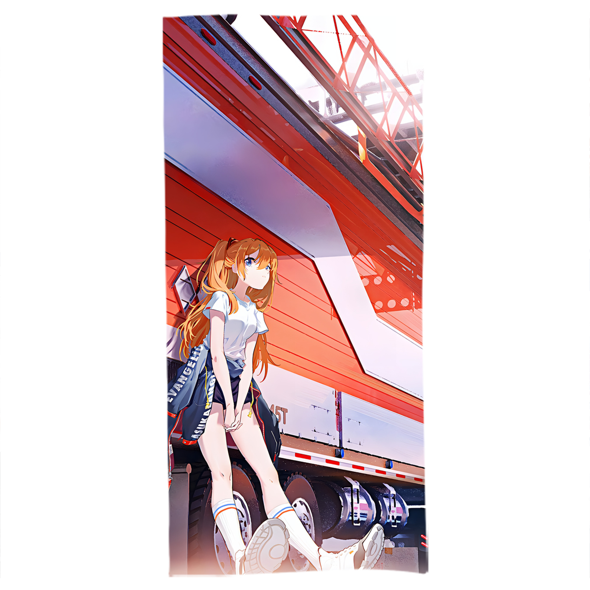 （画像用） EVA 新世紀エヴァンゲリオン 大判バスタオル 70×140cm 吸水速乾 柔らかい肌触り