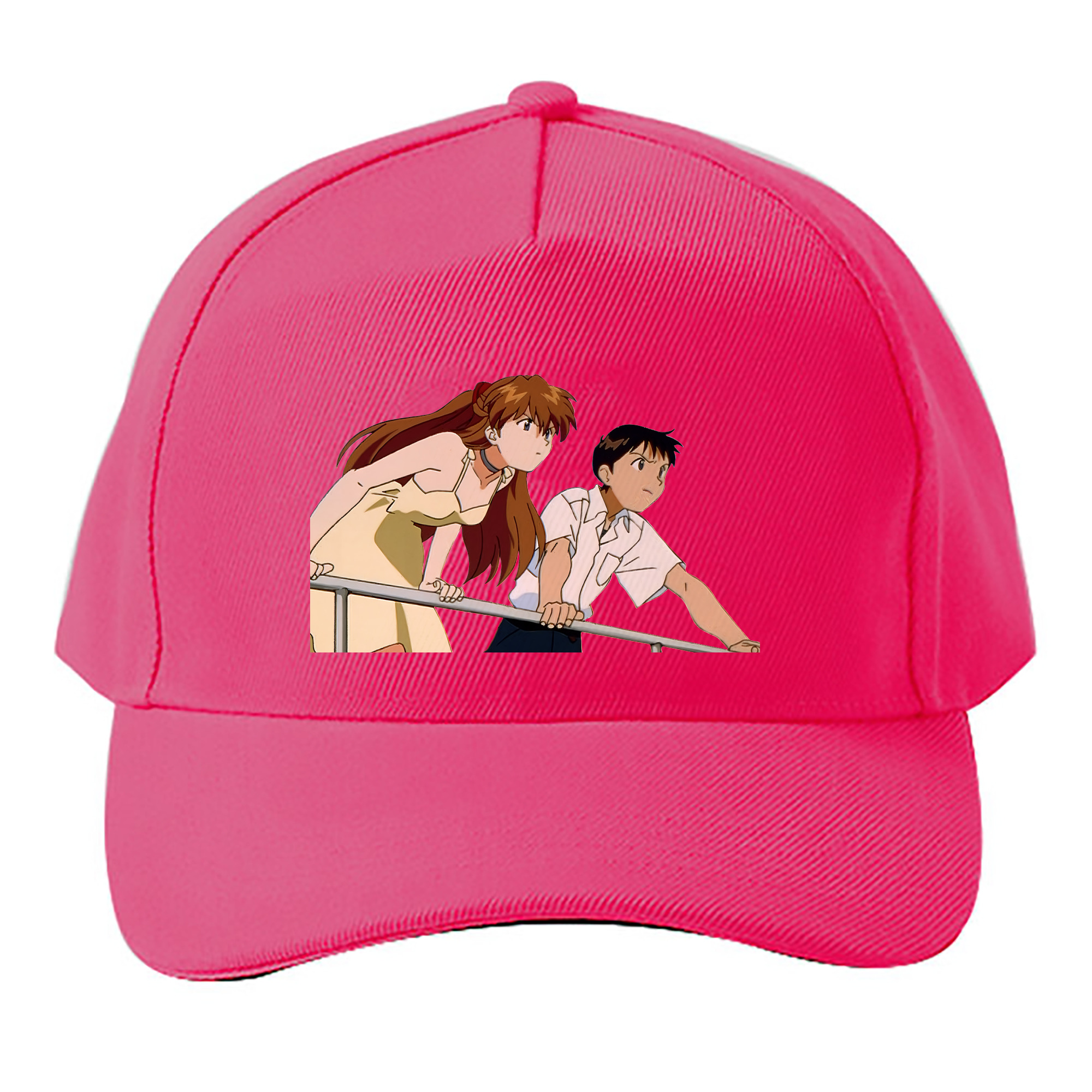 （画像用） EVA 新世紀エヴァンゲリオン ベースボールキャップ 綿100％ 男女兼用 帽子 スポーツ