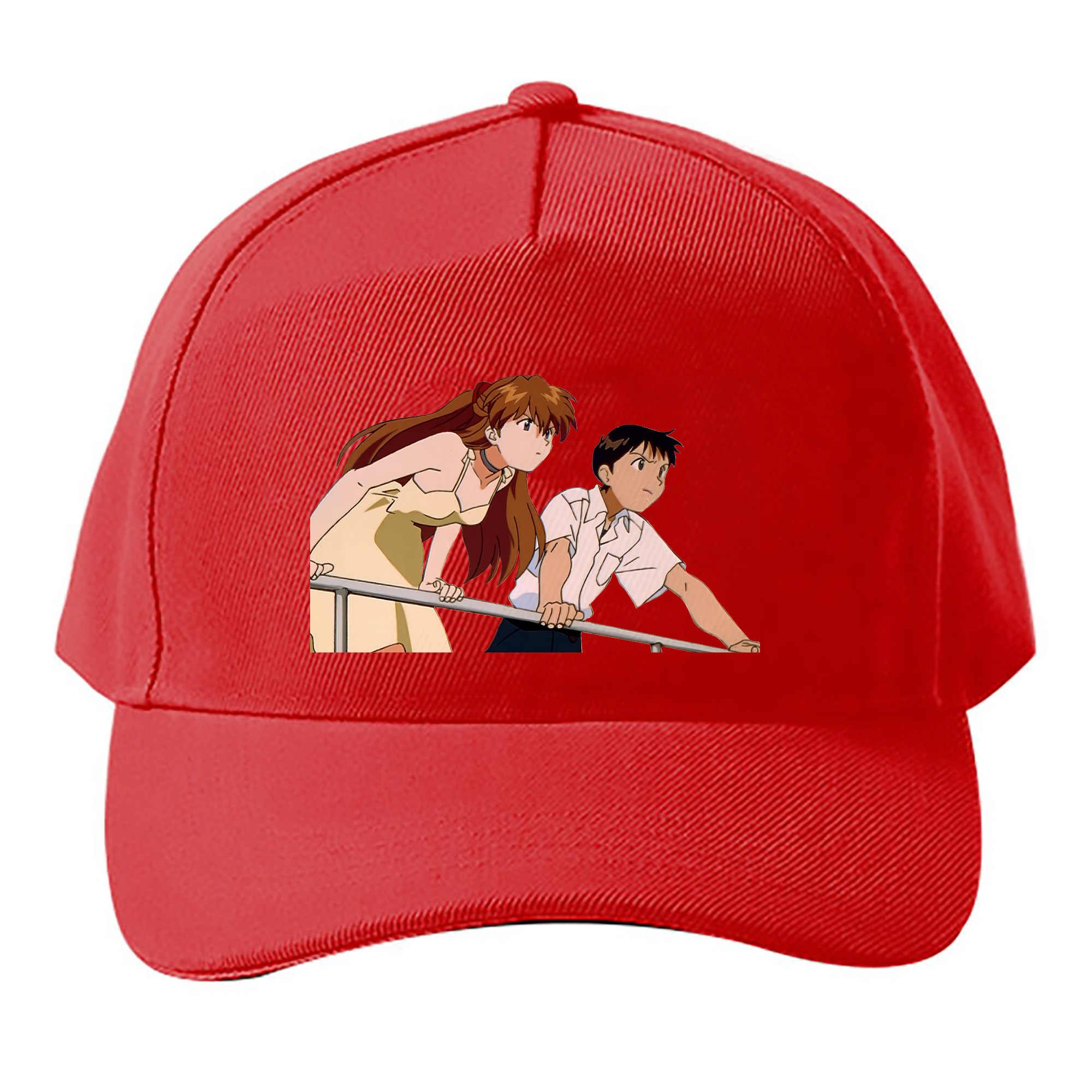 （画像用） EVA 新世紀エヴァンゲリオン ベースボールキャップ 綿100％ 男女兼用 帽子 スポーツ