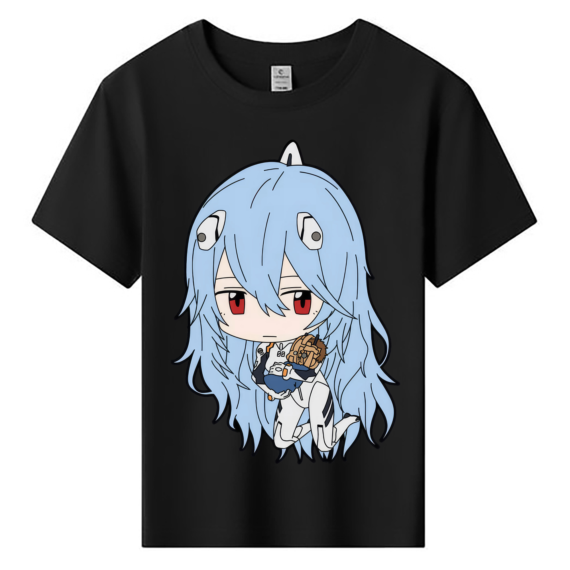 （画像用） EVA 新世紀エヴァンゲリオン 綿100％キッズTシャツ（フロントプリント）