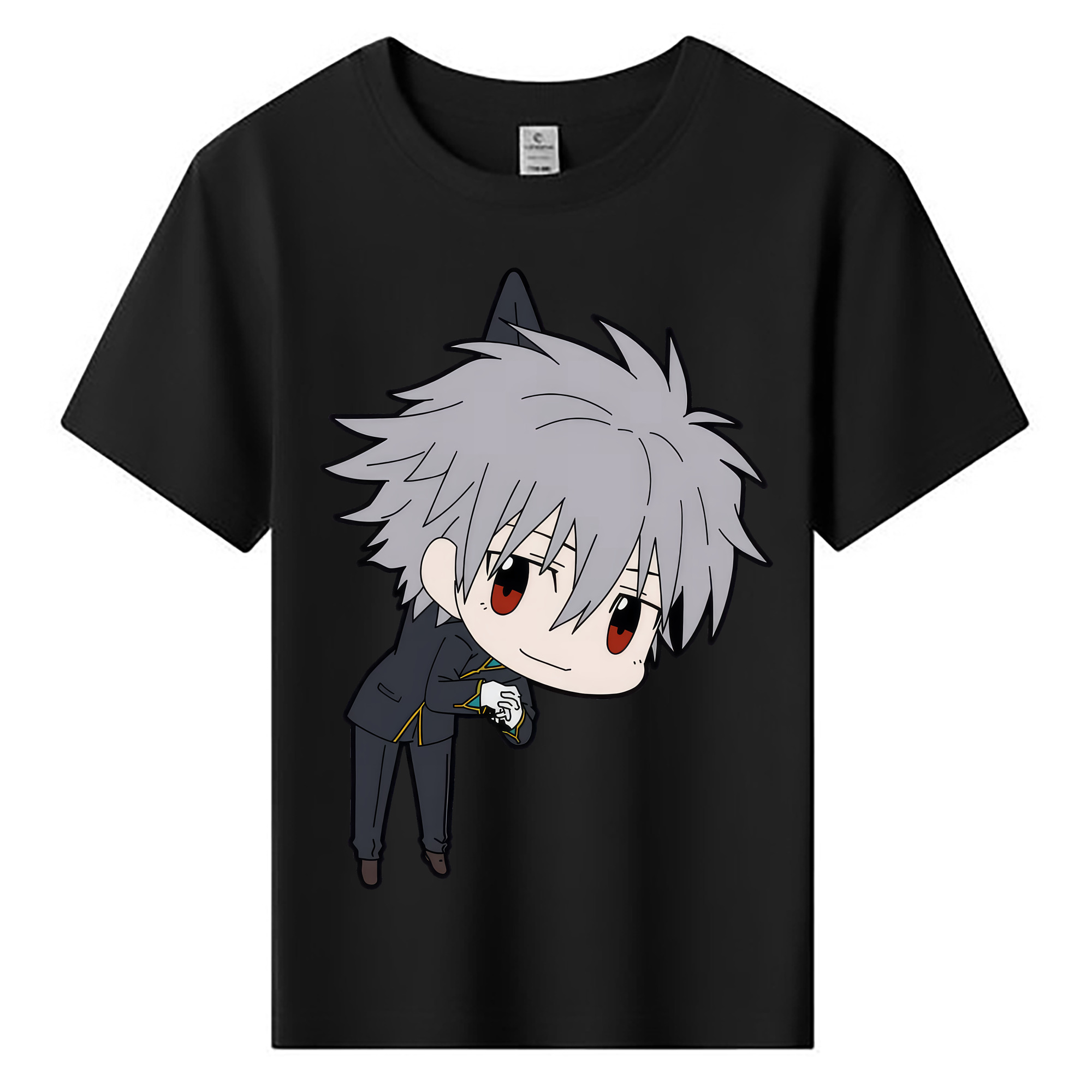 （画像用） EVA 新世紀エヴァンゲリオン 綿100％キッズTシャツ（フロントプリント）