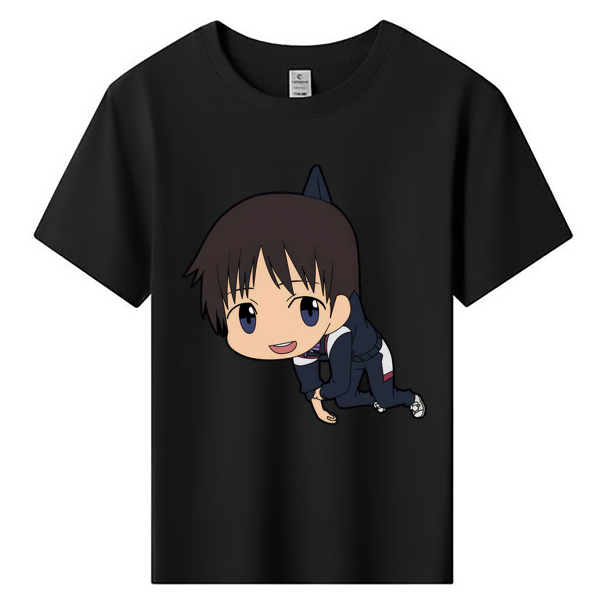 （画像用） EVA 新世紀エヴァンゲリオン 綿100％キッズTシャツ（フロントプリント）