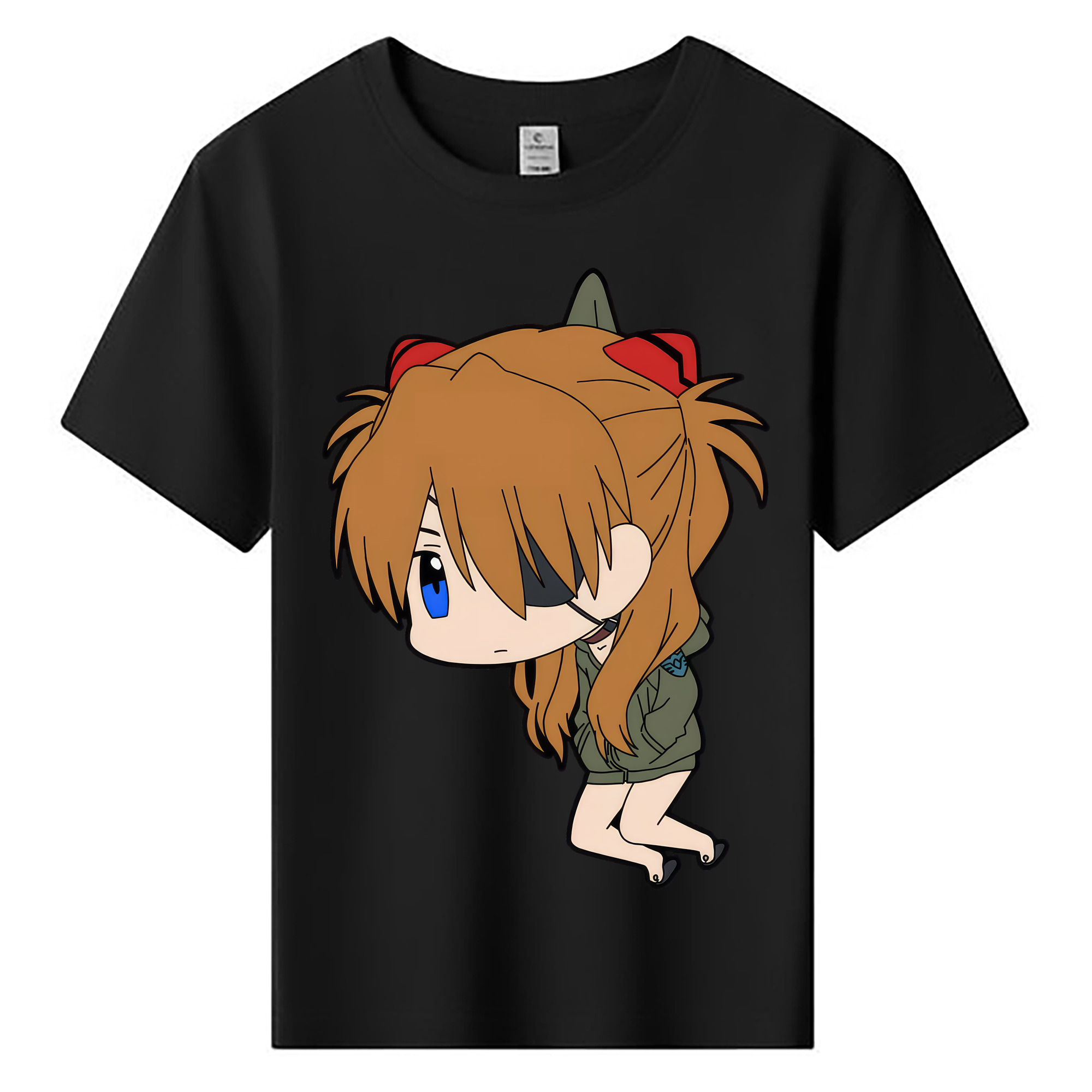 （画像用） EVA 新世紀エヴァンゲリオン 綿100％キッズTシャツ（フロントプリント）