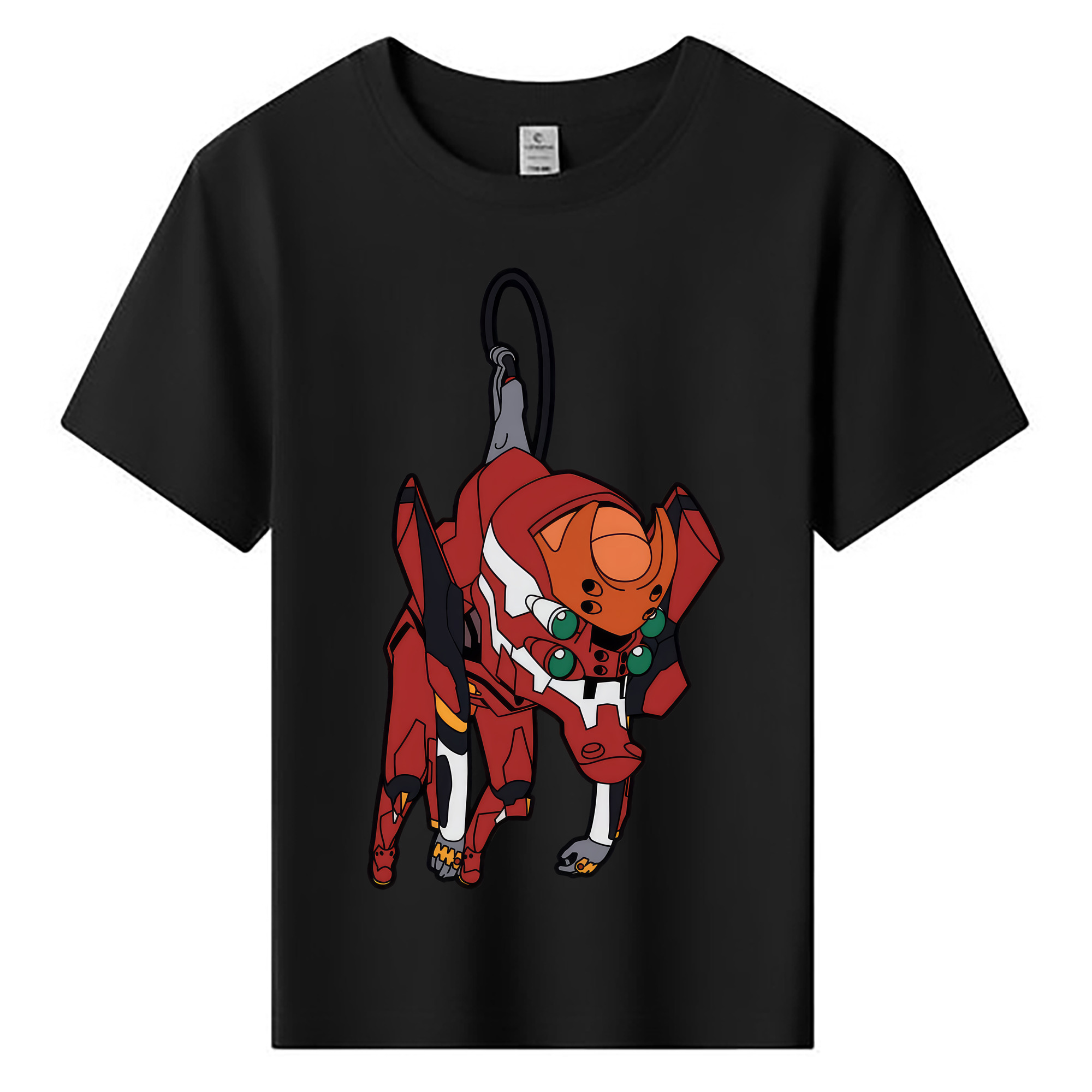 （画像用） EVA 新世紀エヴァンゲリオン 綿100％キッズTシャツ（フロントプリント）