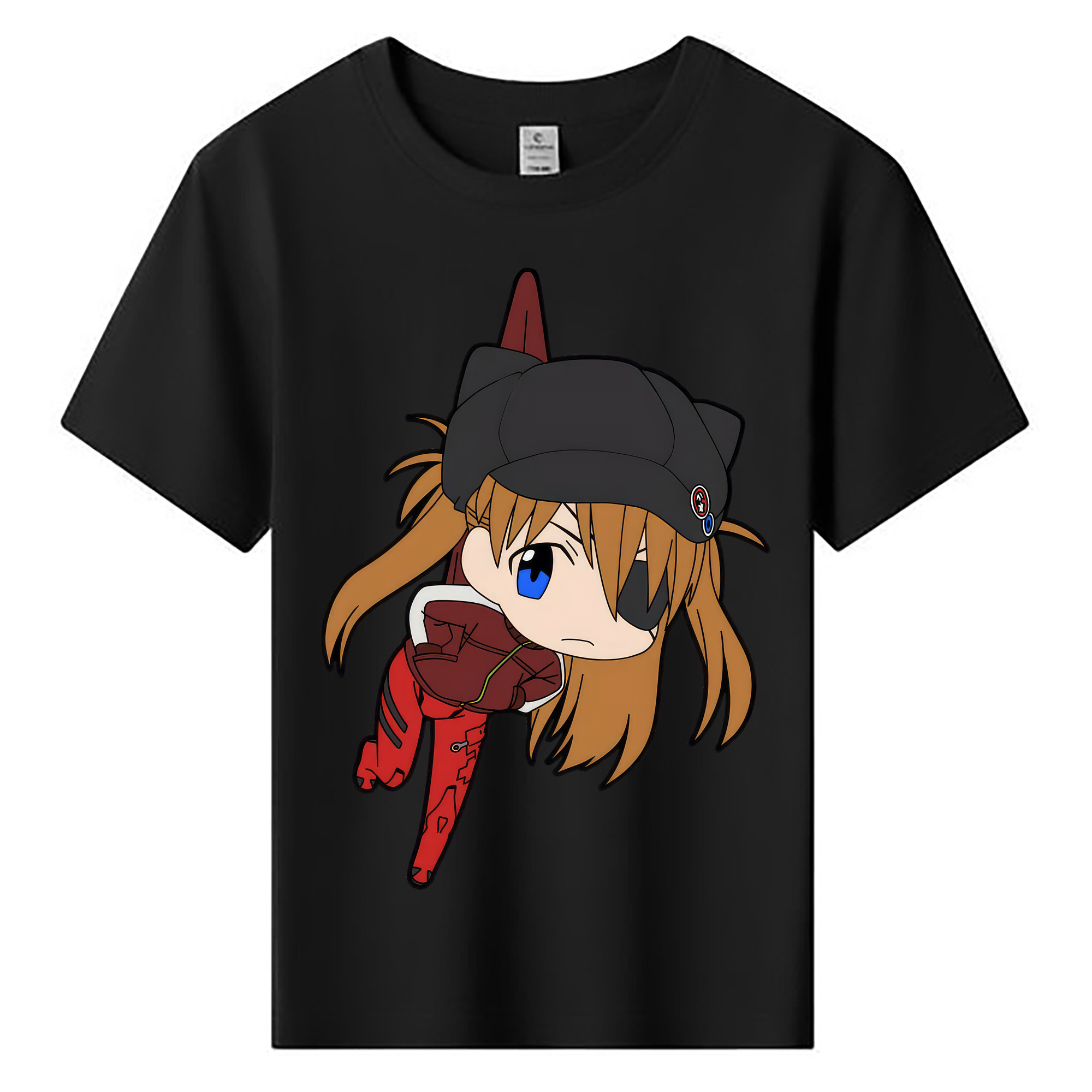 （画像用） EVA 新世紀エヴァンゲリオン 綿100％キッズTシャツ（フロントプリント）