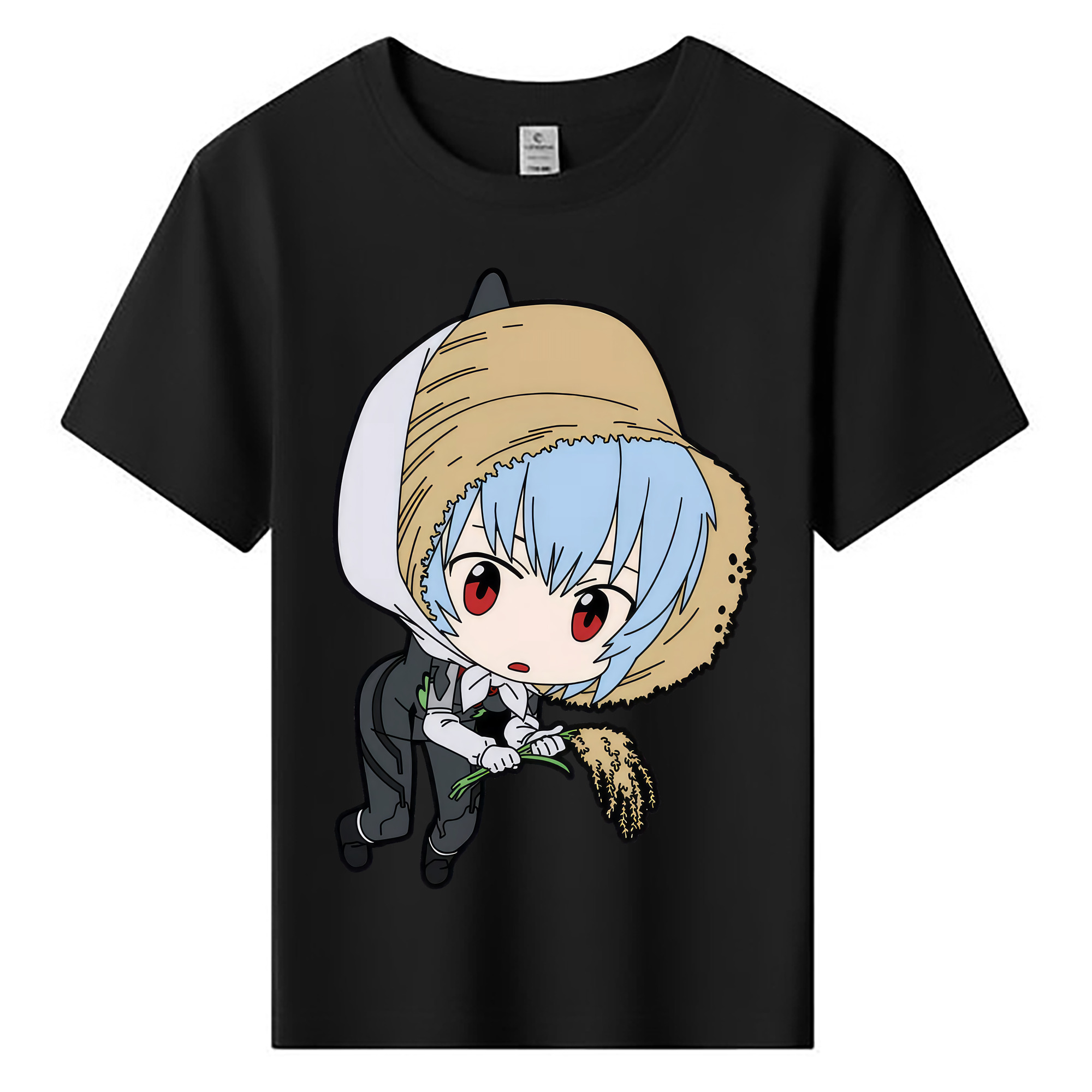 （画像用） EVA 新世紀エヴァンゲリオン 綿100％キッズTシャツ（フロントプリント）