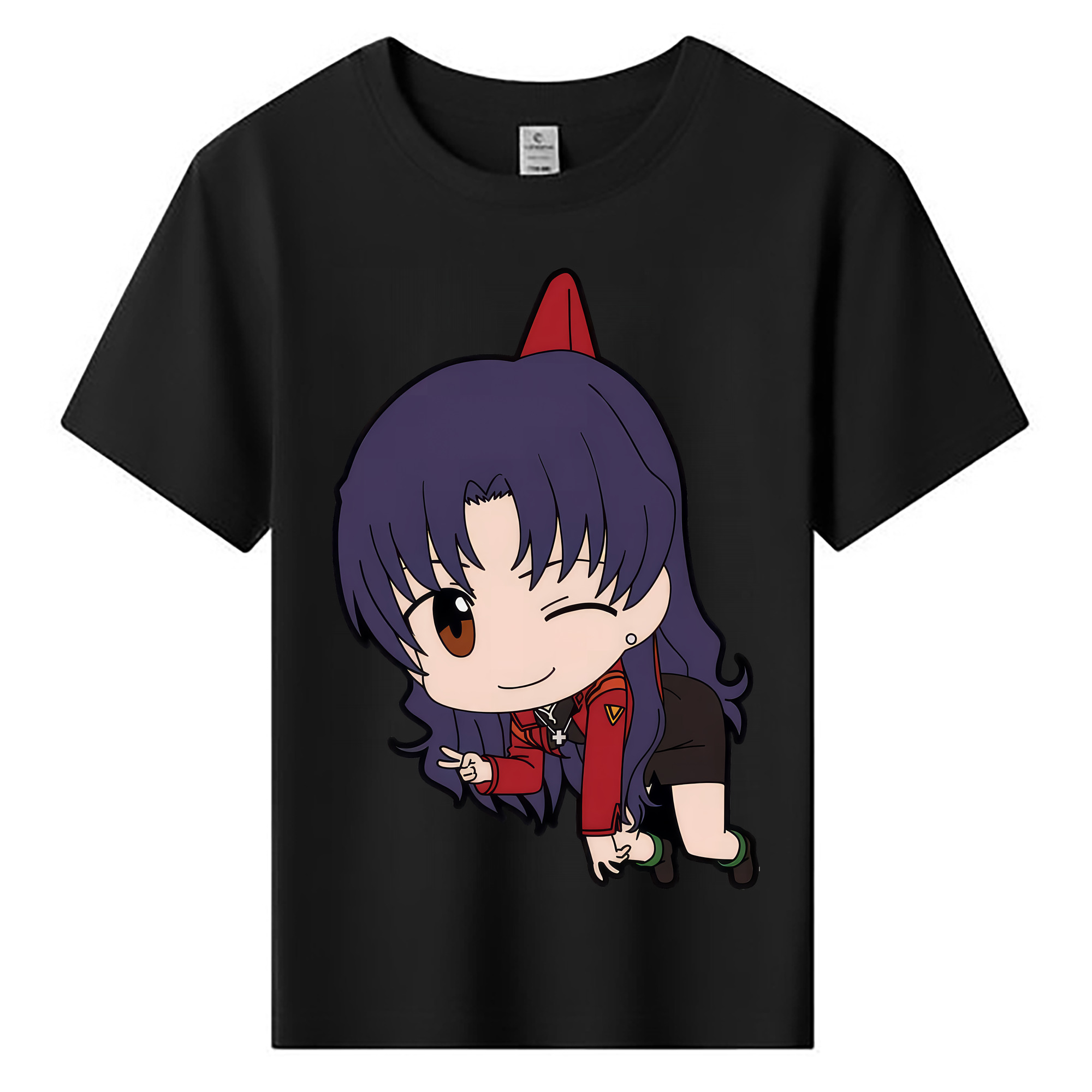 （画像用） EVA 新世紀エヴァンゲリオン 綿100％キッズTシャツ（フロントプリント）