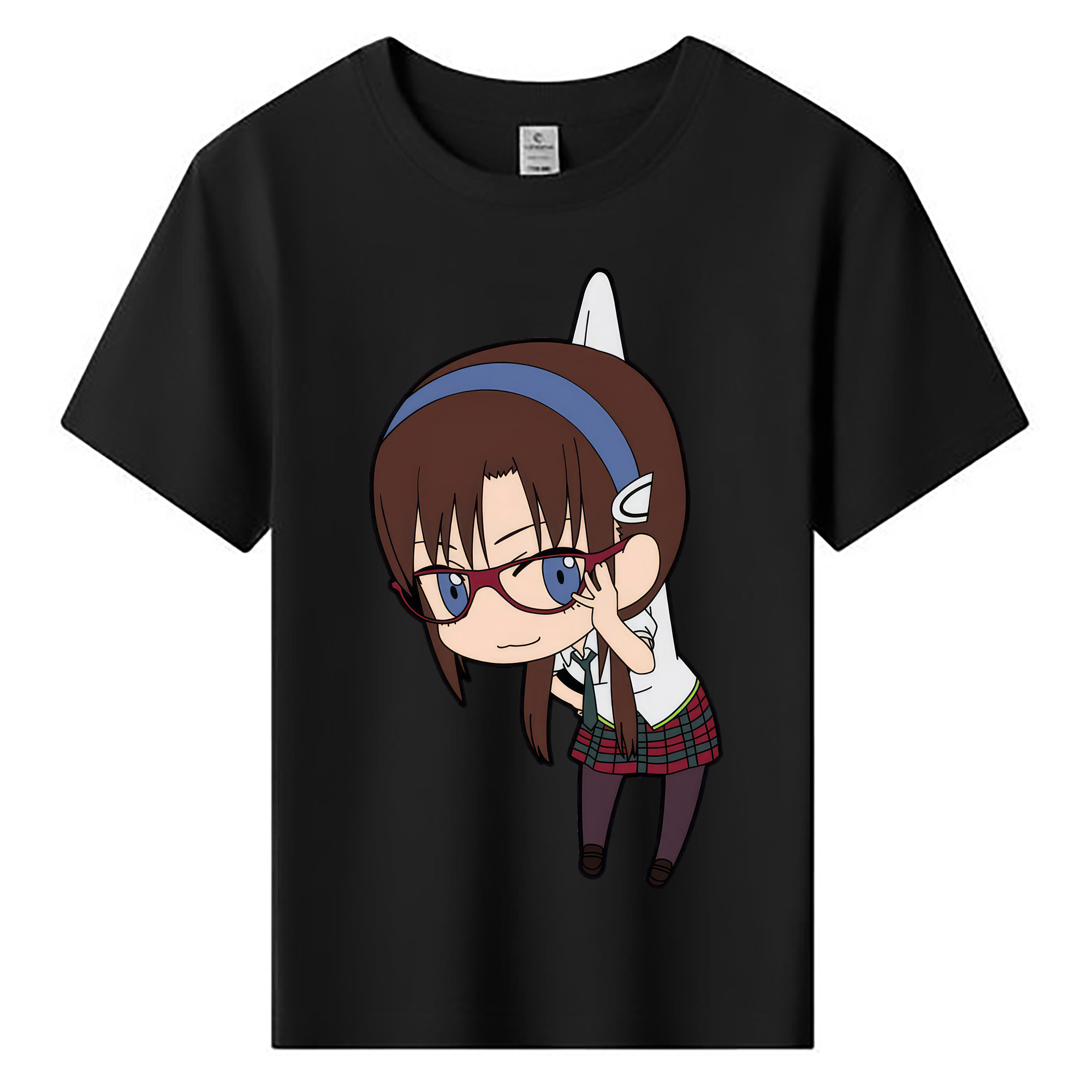 （画像用） EVA 新世紀エヴァンゲリオン 綿100％キッズTシャツ（フロントプリント）