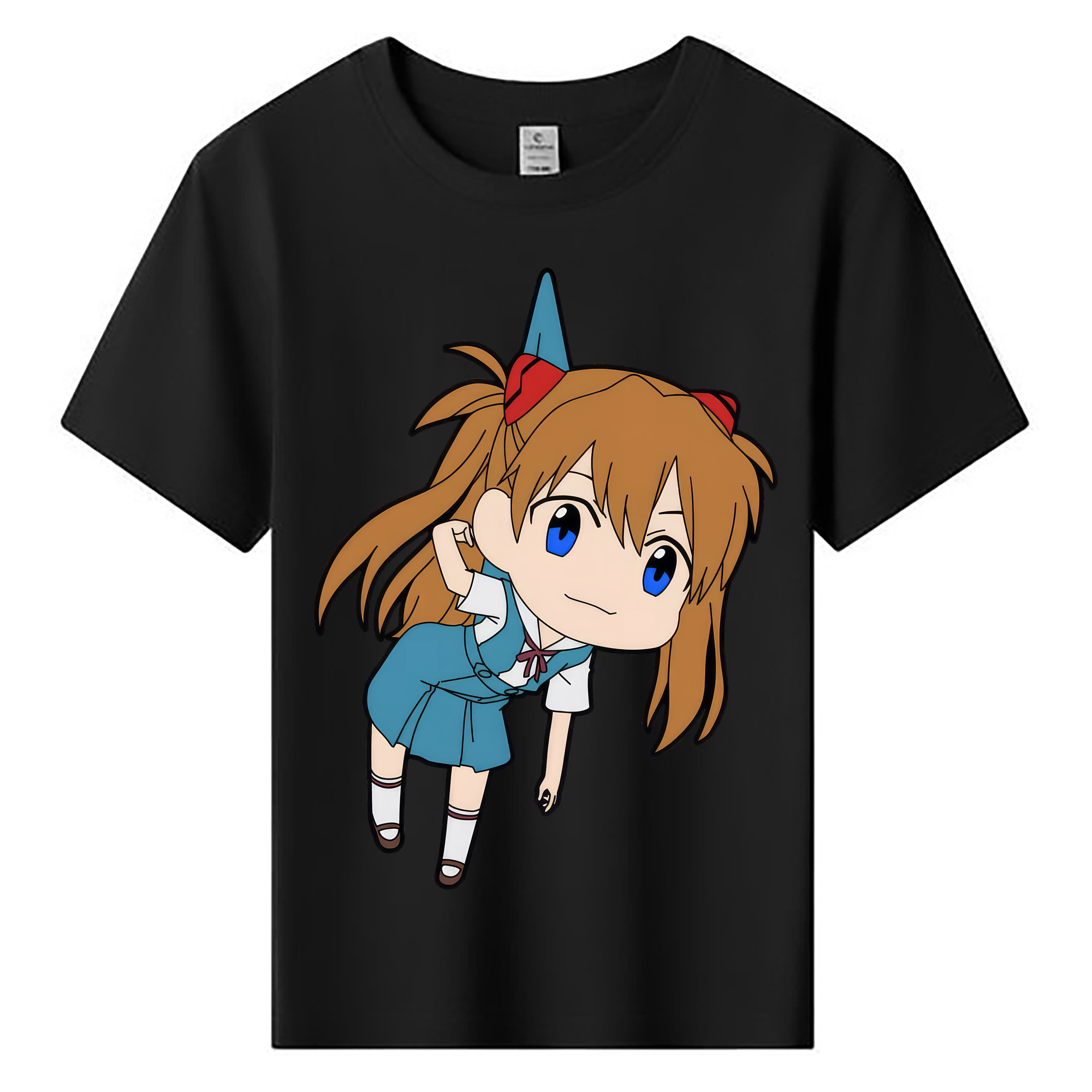 （画像用） EVA 新世紀エヴァンゲリオン 綿100％キッズTシャツ（フロントプリント）