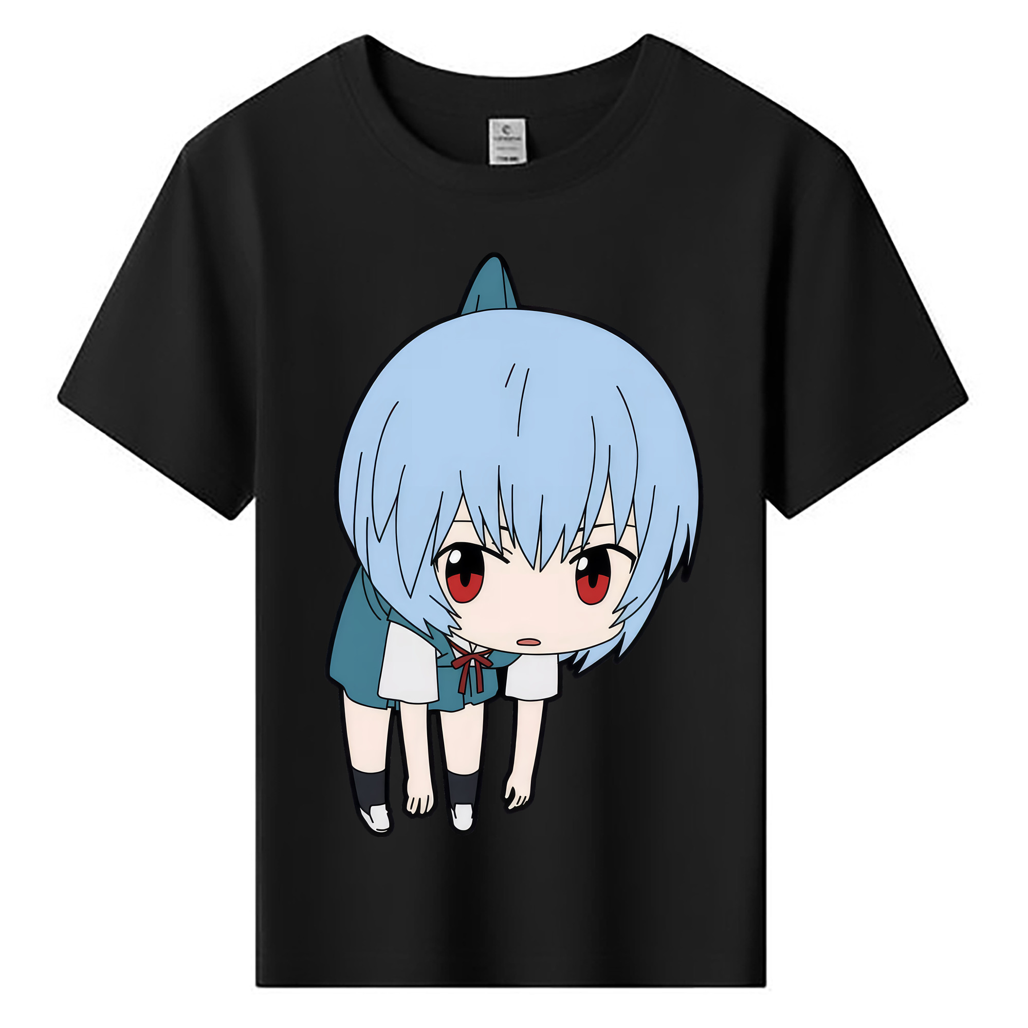 （画像用） EVA 新世紀エヴァンゲリオン 綿100％キッズTシャツ（フロントプリント）