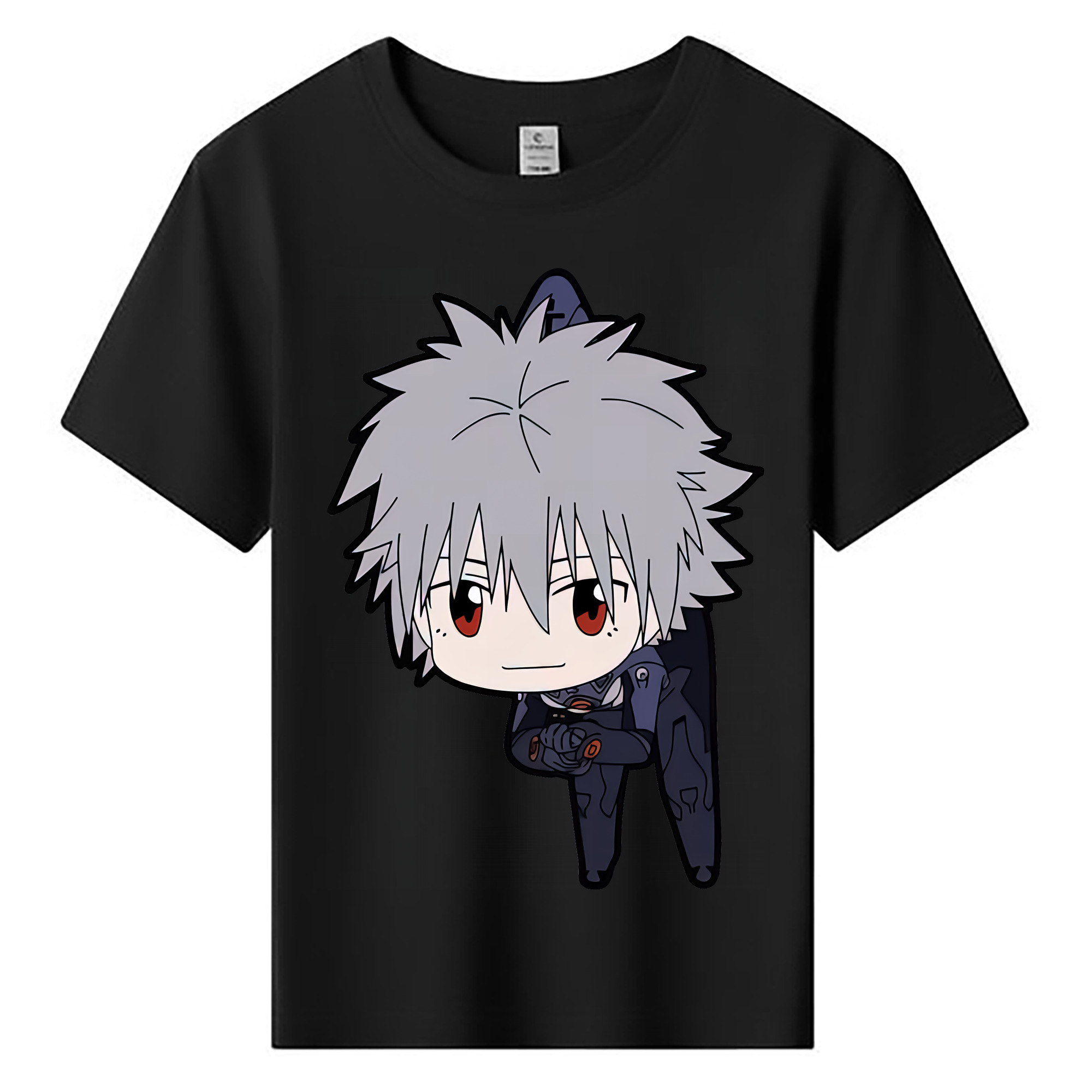 （画像用） EVA 新世紀エヴァンゲリオン 綿100％キッズTシャツ（フロントプリント）